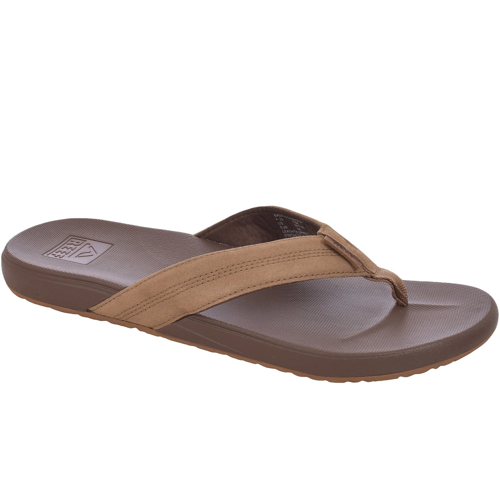 Reef Mens Cushion Phantom Leather Sandals - Image 2