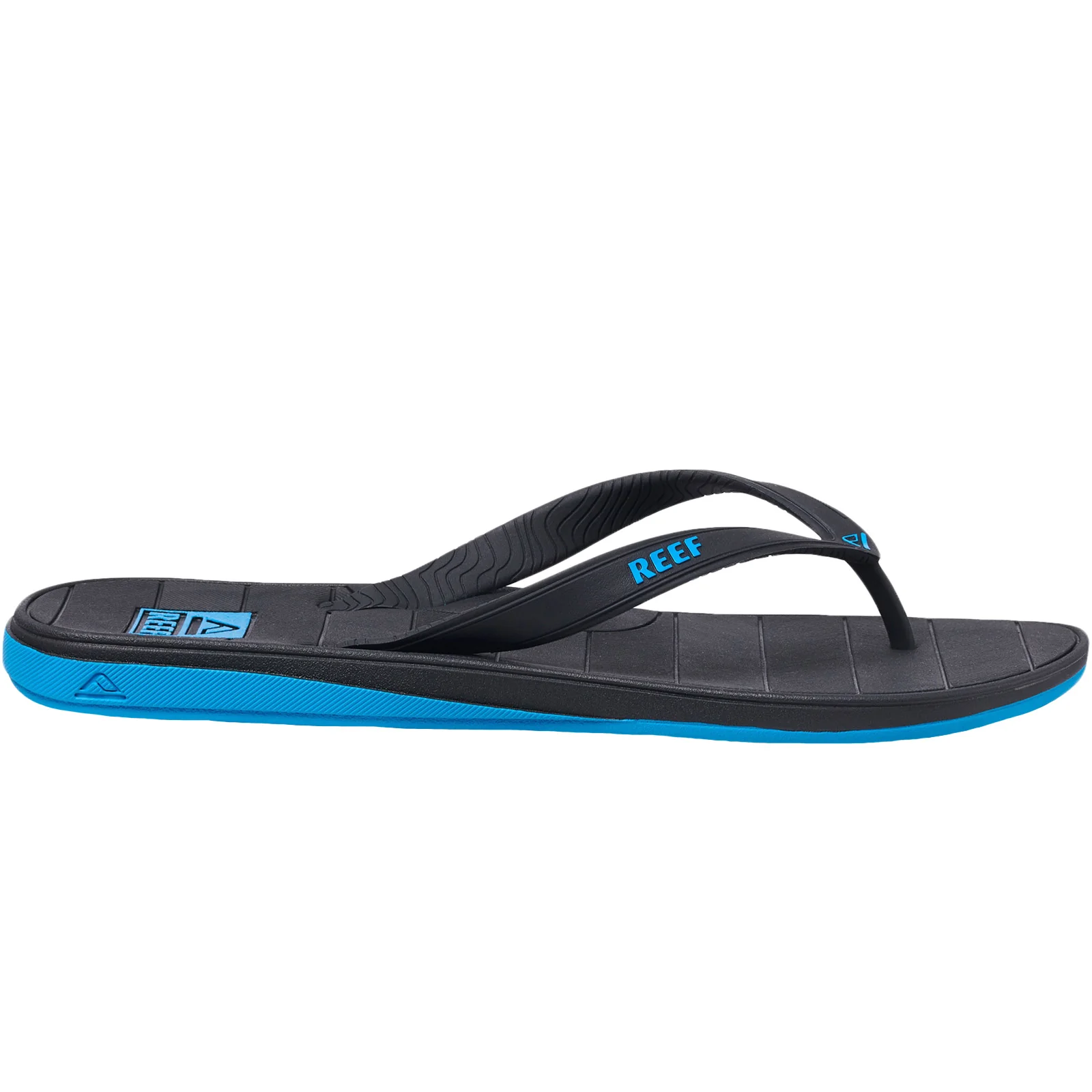 Reef Mens Switchfoot LX Flip Flops - Black/Blue - Image 2