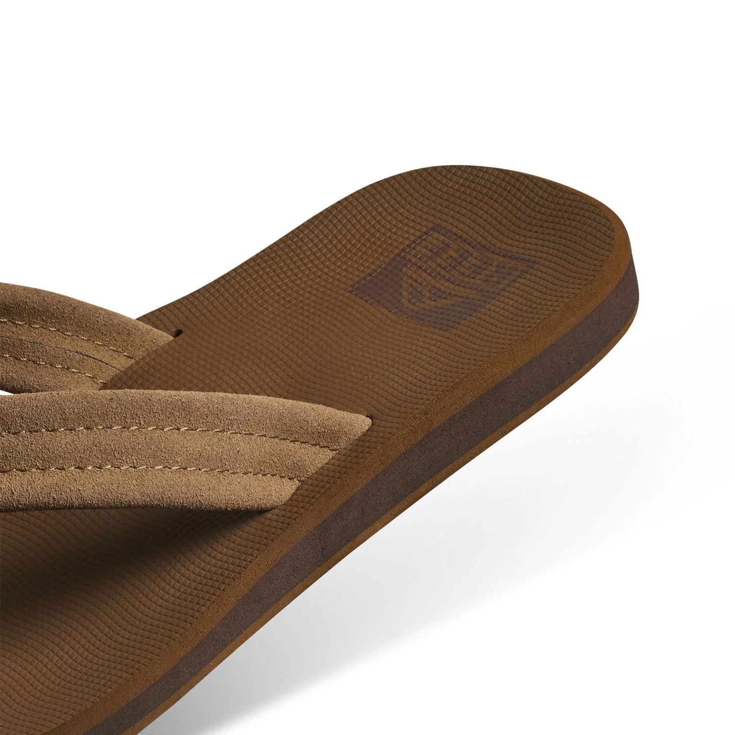 Reef Mens The Groundswell Suede Leather Flip Flops - Image 5