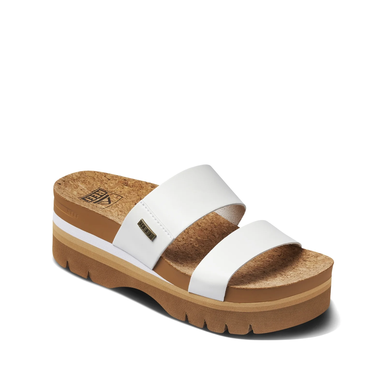 Reef Womens Cushion Vista Higher Platform Sandals - Image 7