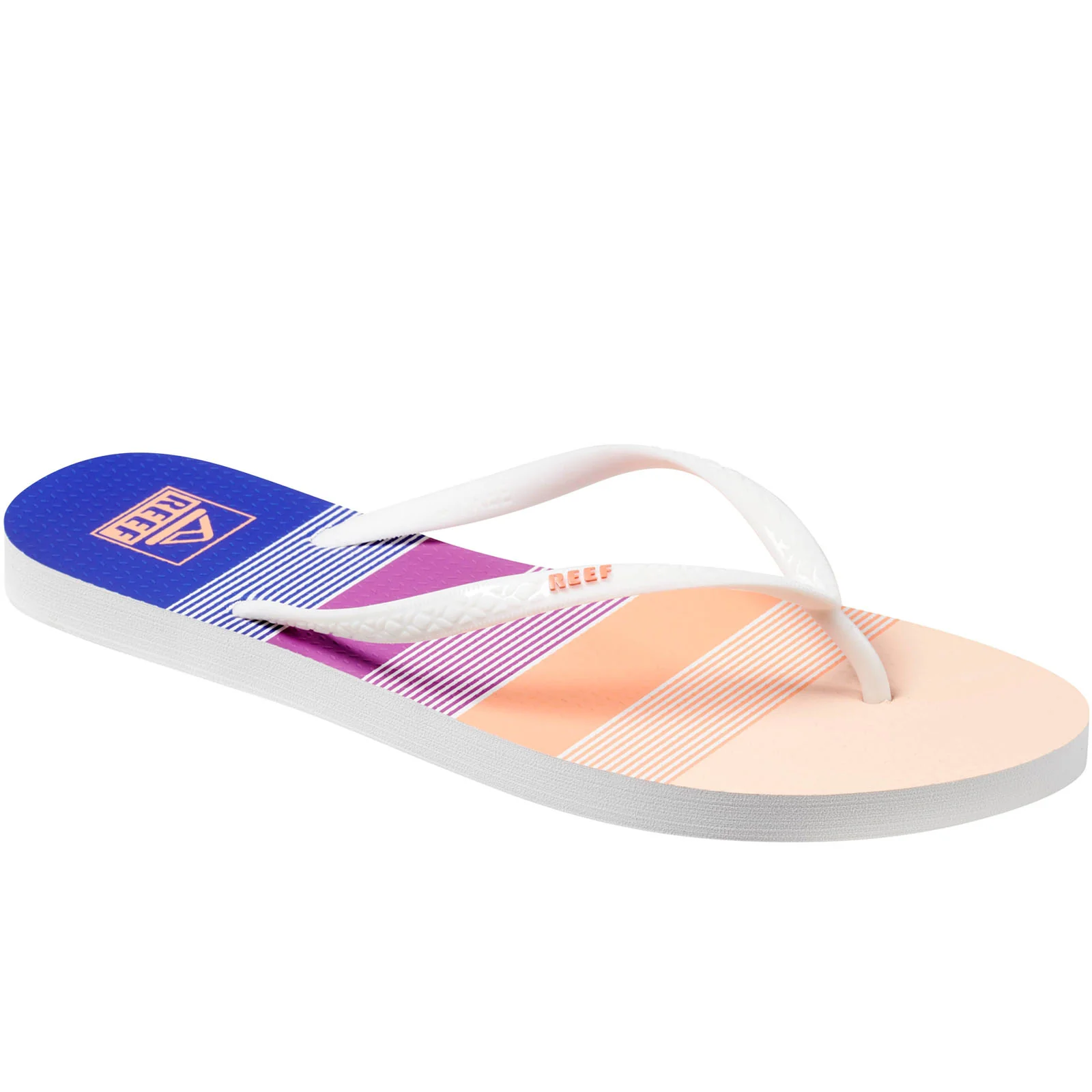 Reef Womens Seaside Prints Summer Flip Flops Retro - Image 6