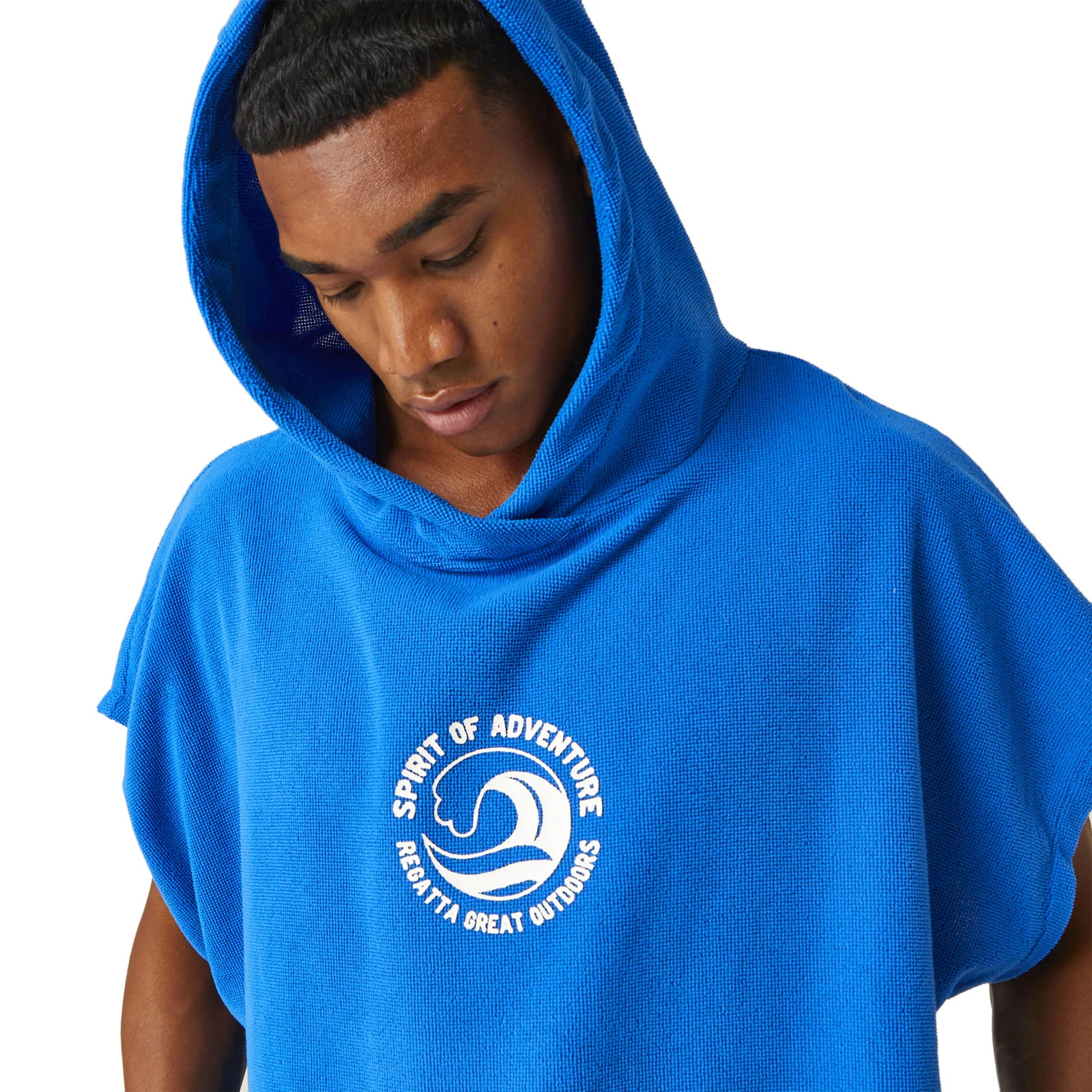Regatta Adults Hooded Towel Poncho - Image 12