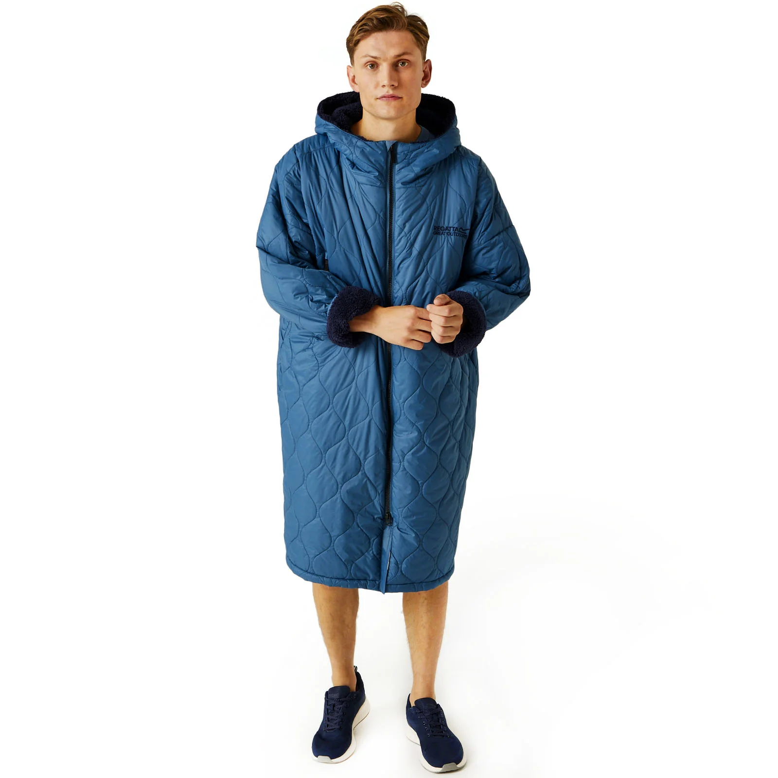 Regatta Adults Quilted Sprit Of Adventure Changing Robe - Image 3