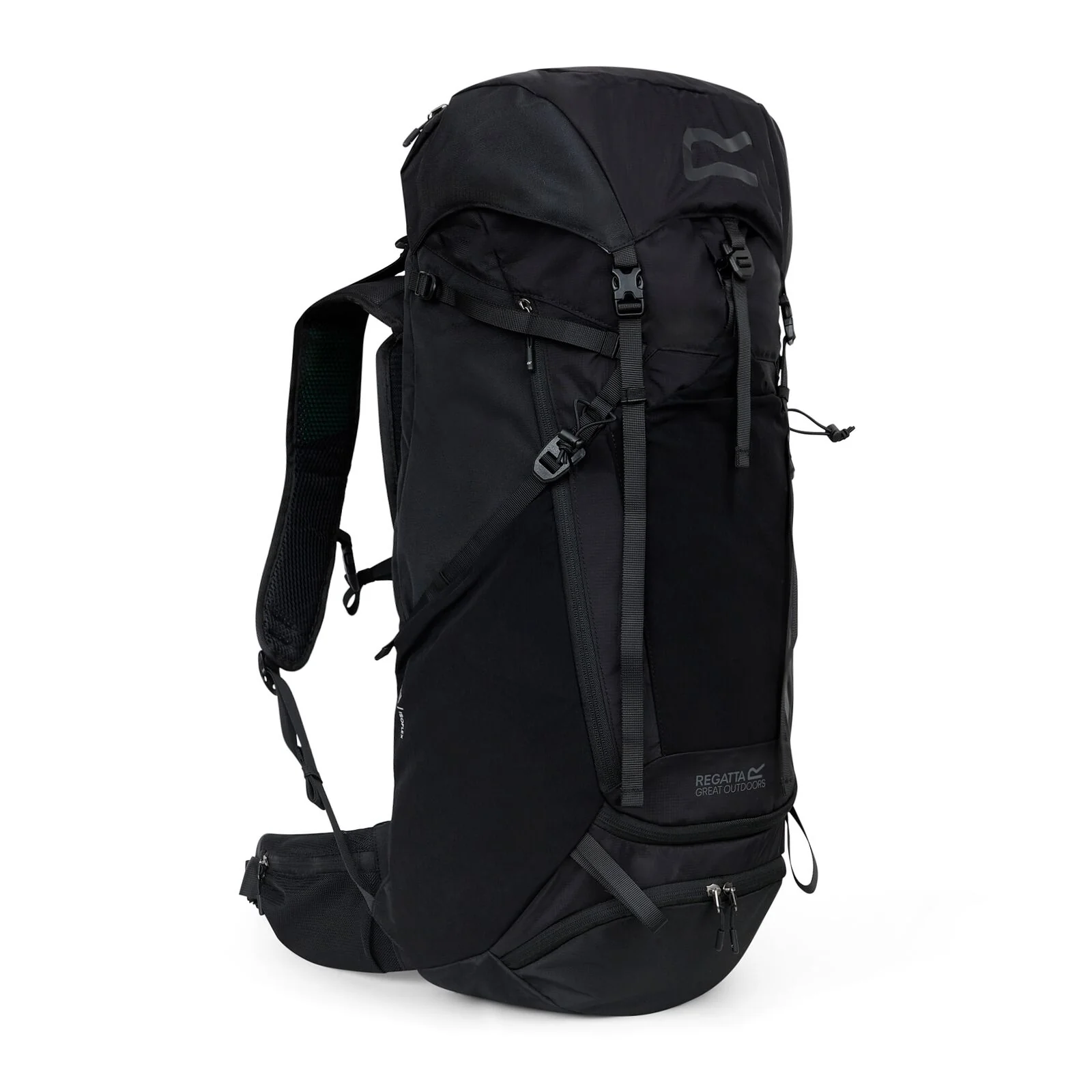 Regatta Blackfell 4 65L Rucksack - Black - OS - Image 2