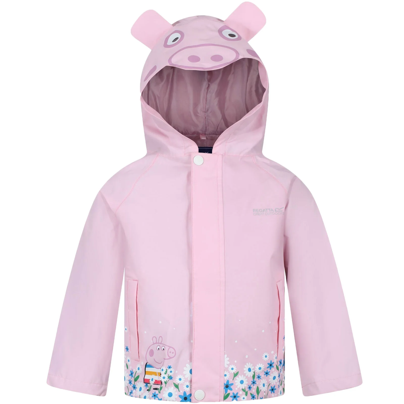 Regatta Kids Peppa Pig Waterproof Animal Jacket - Image 2