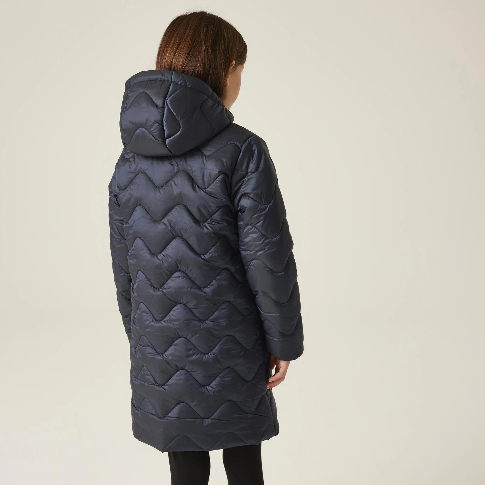 Regatta Kids Cambrie Hooded Longline Padded Jacket - Image 4