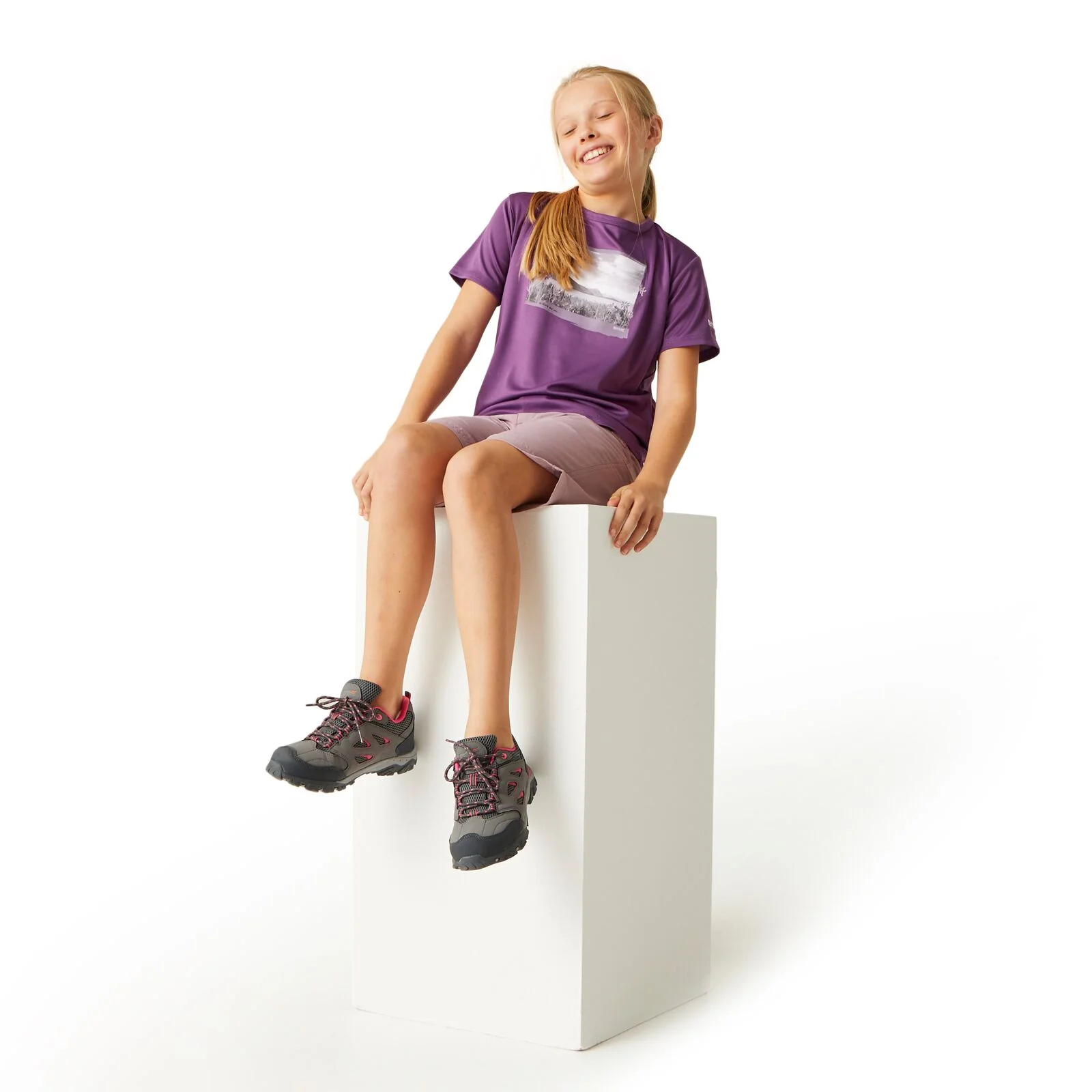 Regatta Kids Clarabee Graphic Short Sleeve T-Shirt - Image 55