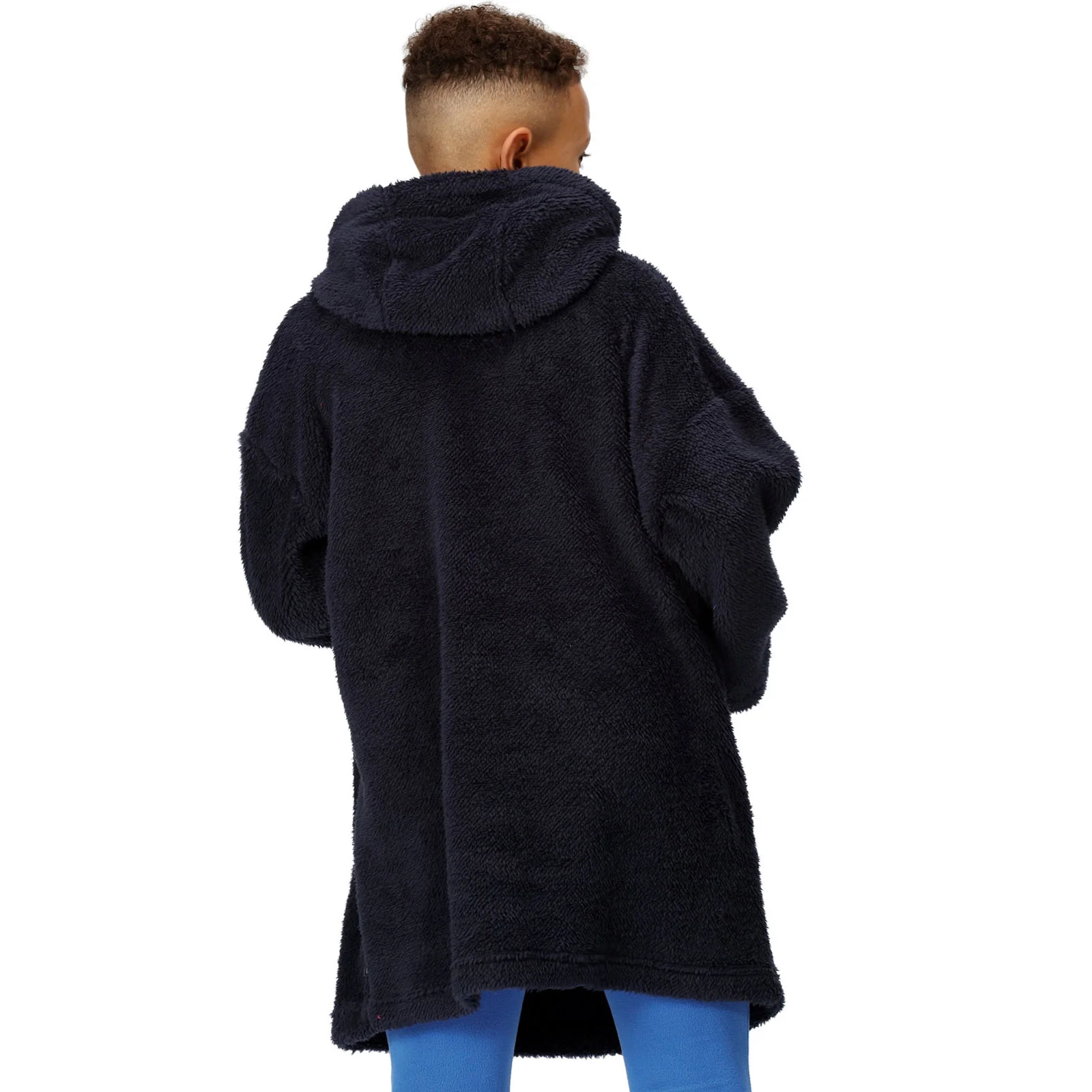 Regatta Kids Cosy Borg Fleece Oversized Hoodie Wearable Blanket - Image 5