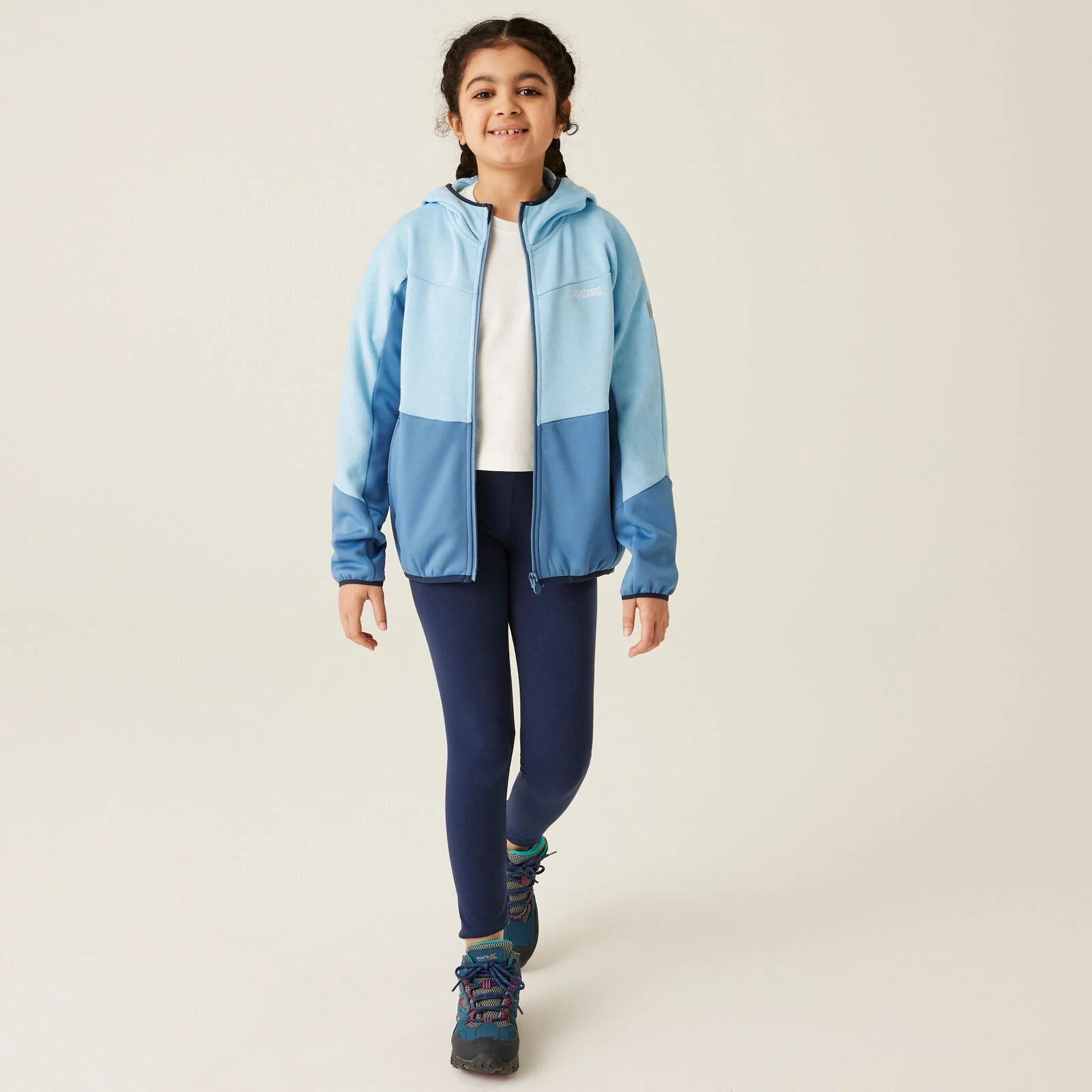 Regatta Kids Dissolver IX Hooded Full Zip Fleece - Image 13