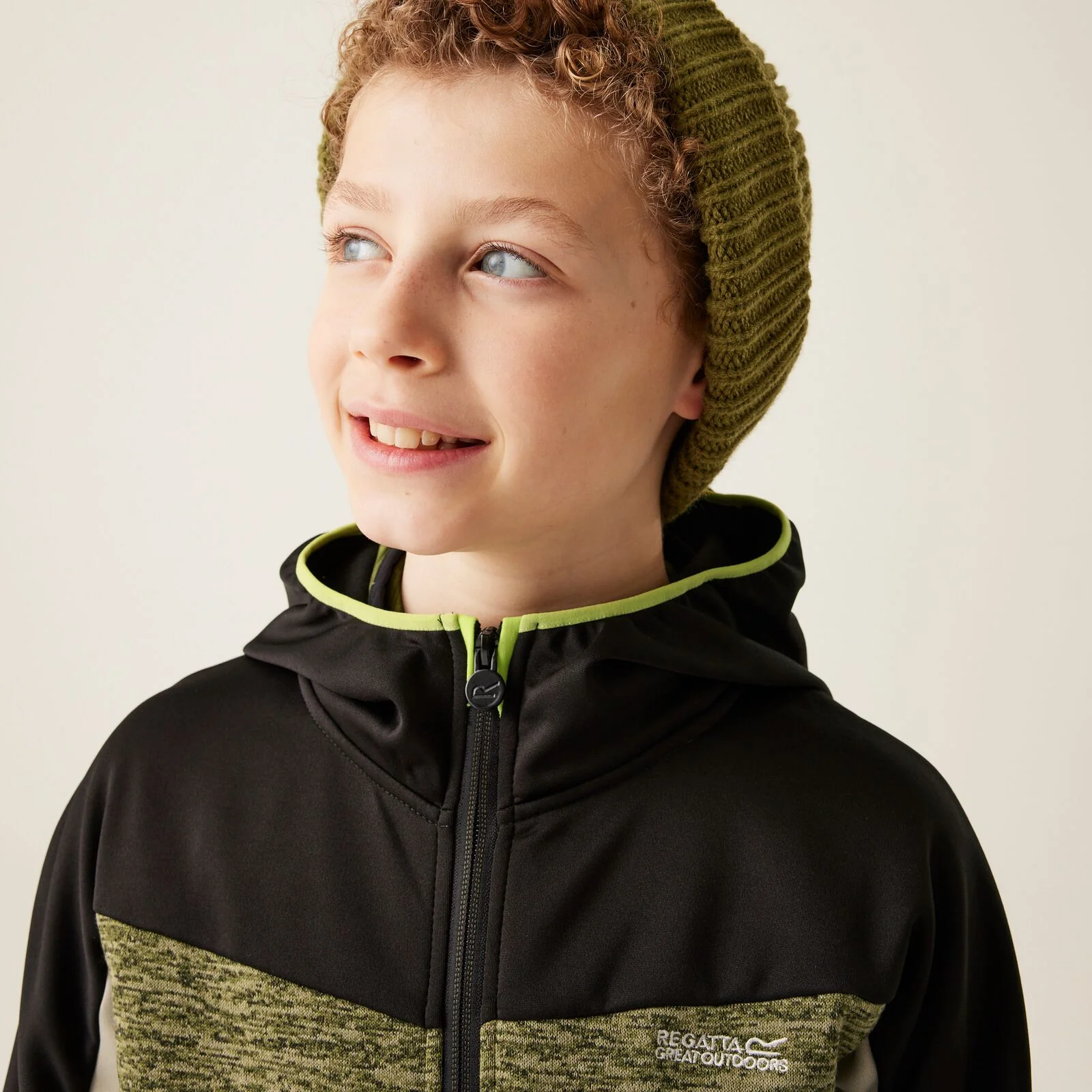 Regatta Kids Dissolver IX Hooded Full Zip Fleece - Image 19