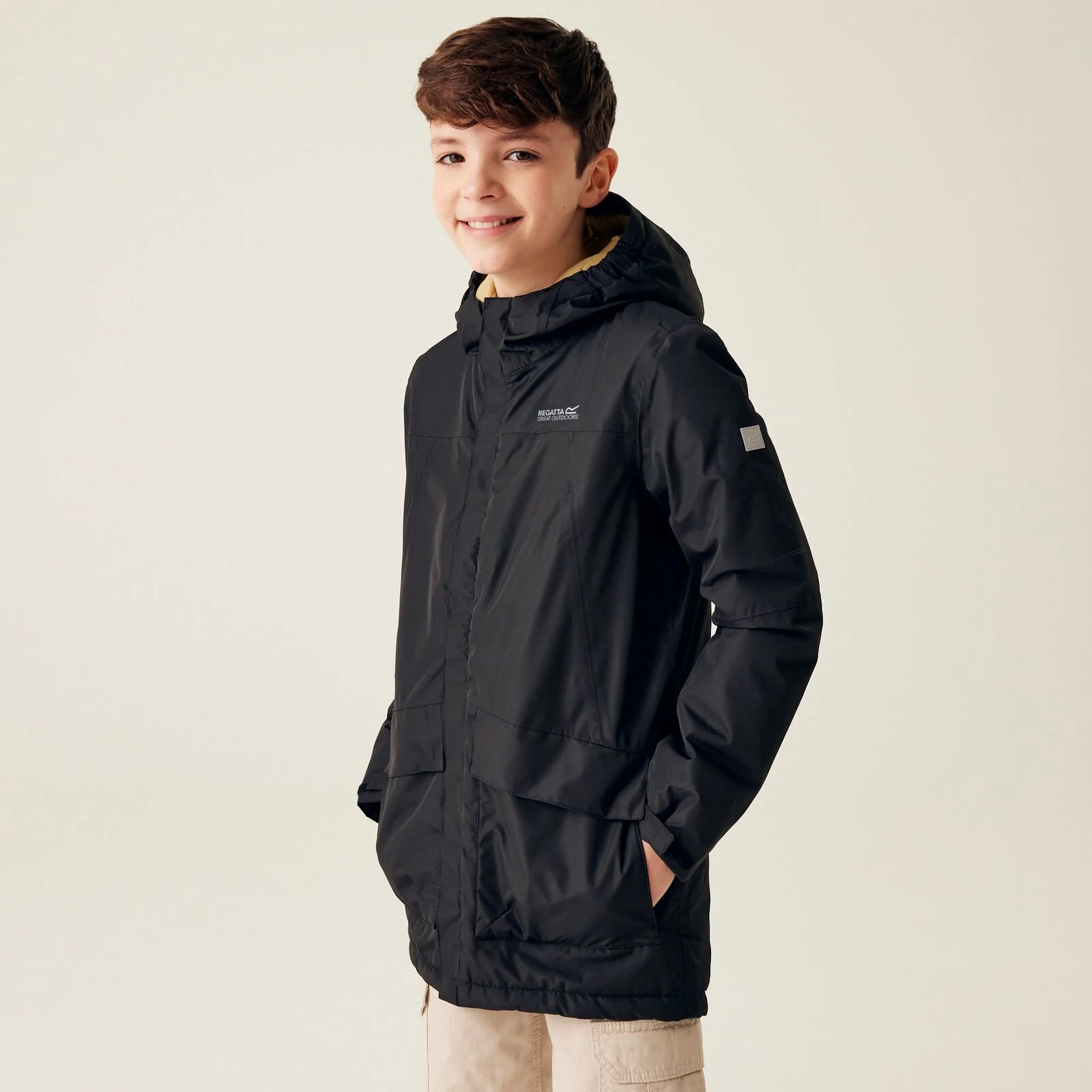 Regatta Kids Farbank Waterproof Jacket - Image 2