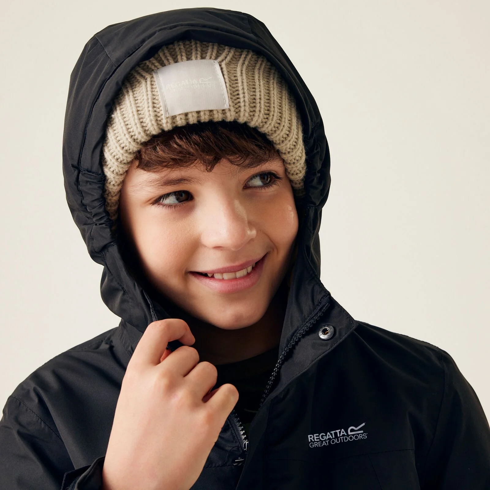 Regatta Kids Farbank Waterproof Jacket - Image 8
