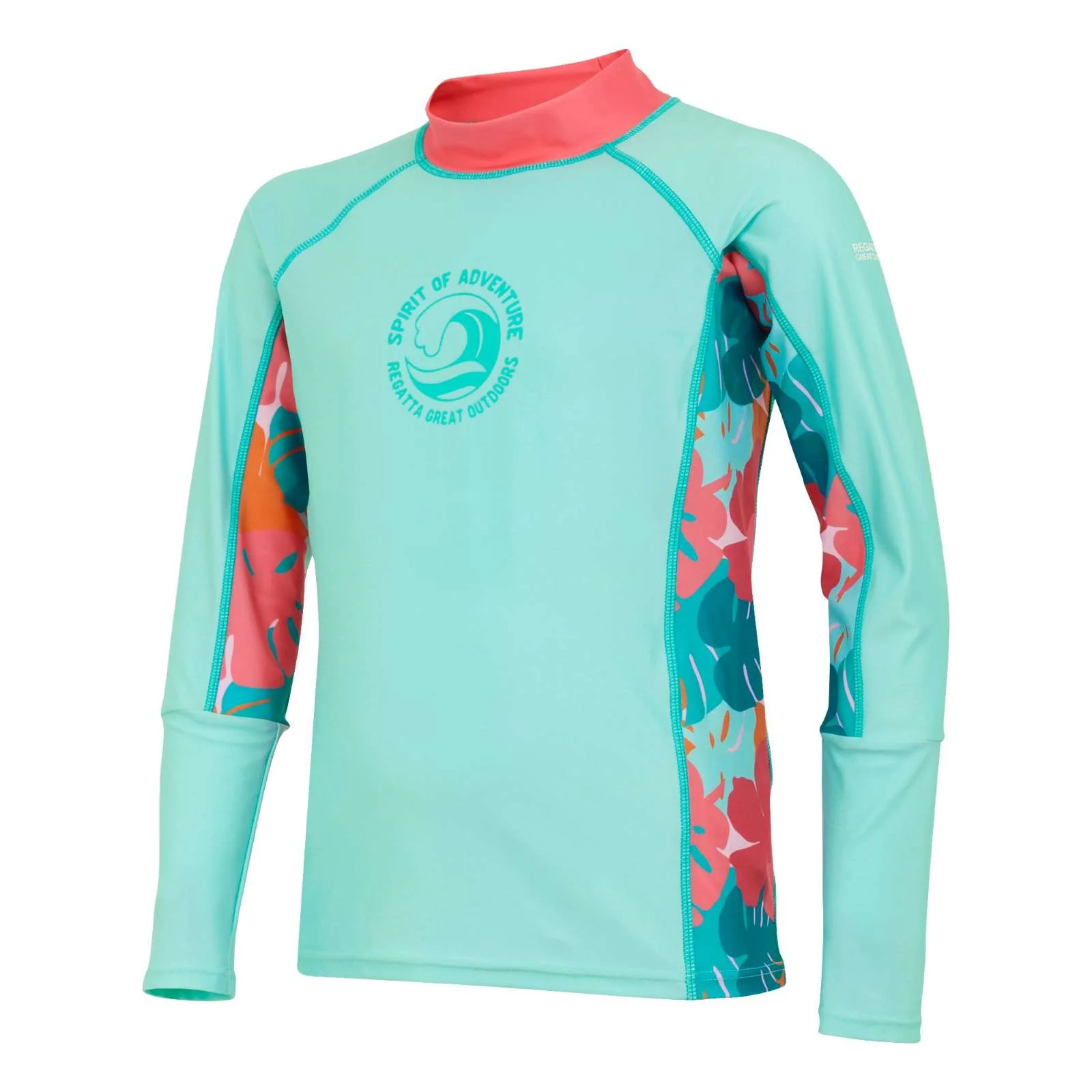 Regatta Kids Hoku II Long Sleeve UV Protect Rash Vest - Image 13