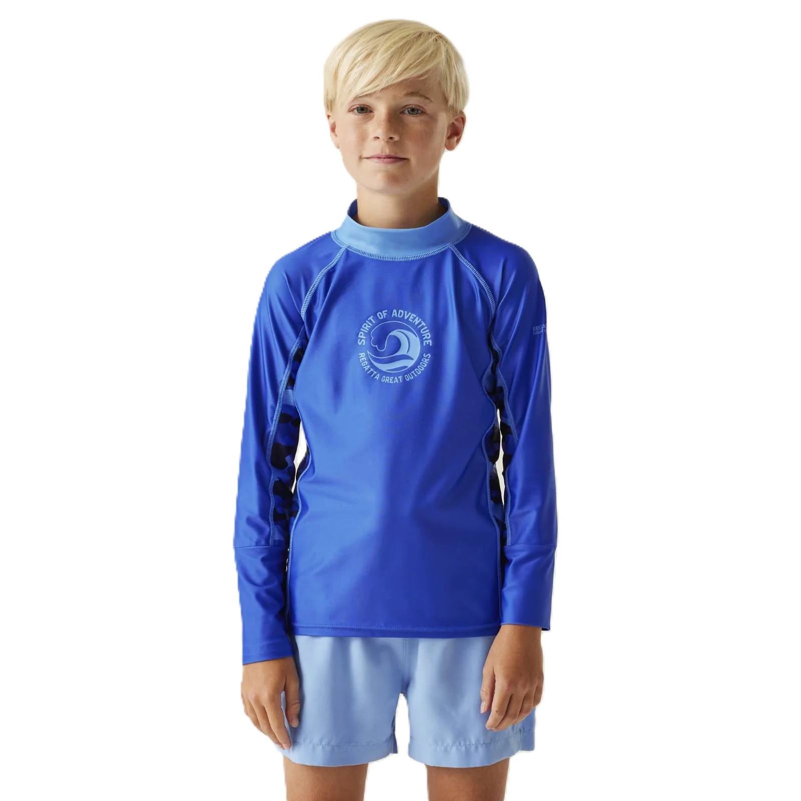 Regatta Kids Hoku II Long Sleeve UV Protect Rash Vest - Image 4