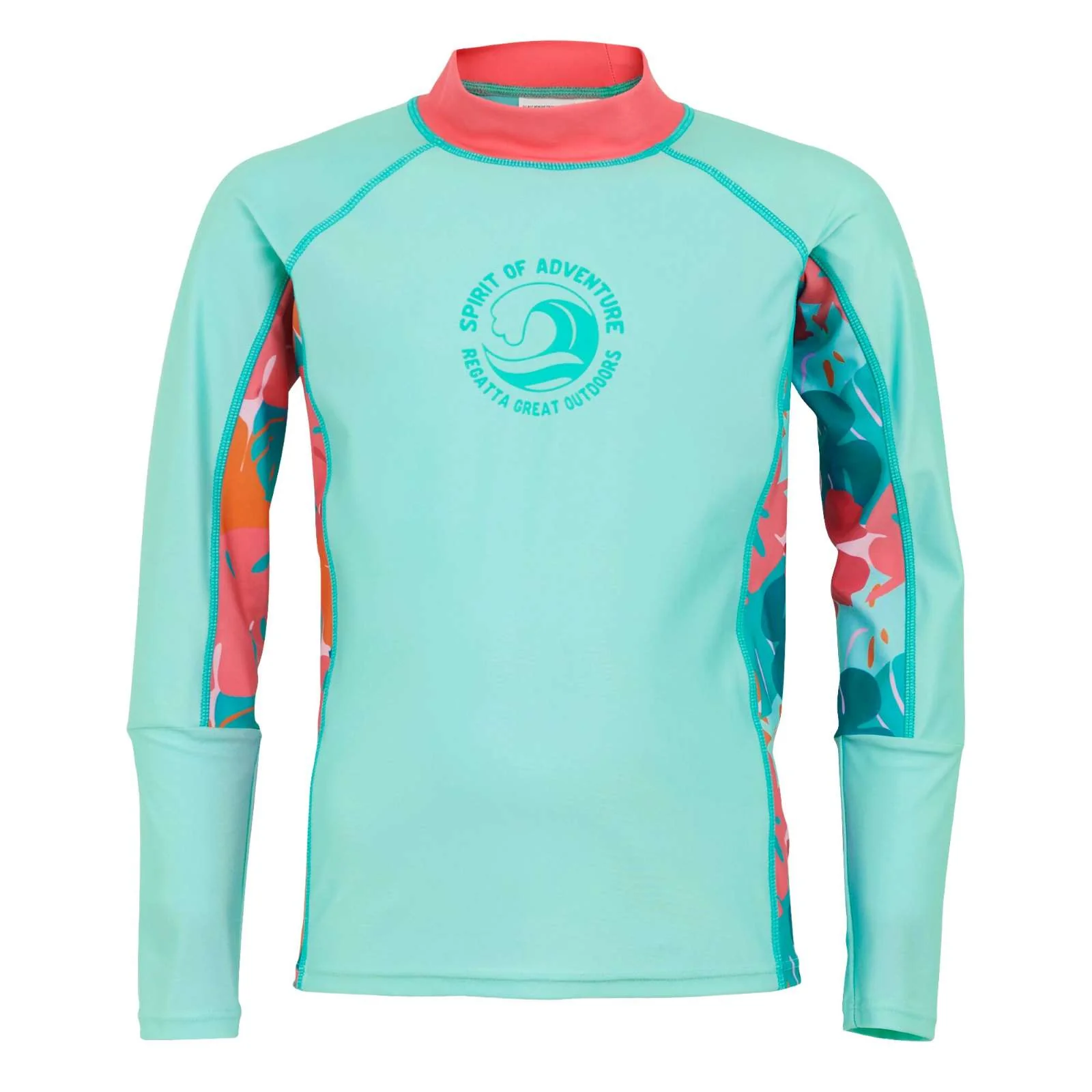 Regatta Kids Hoku II Long Sleeve UV Protect Rash Vest - Image 5
