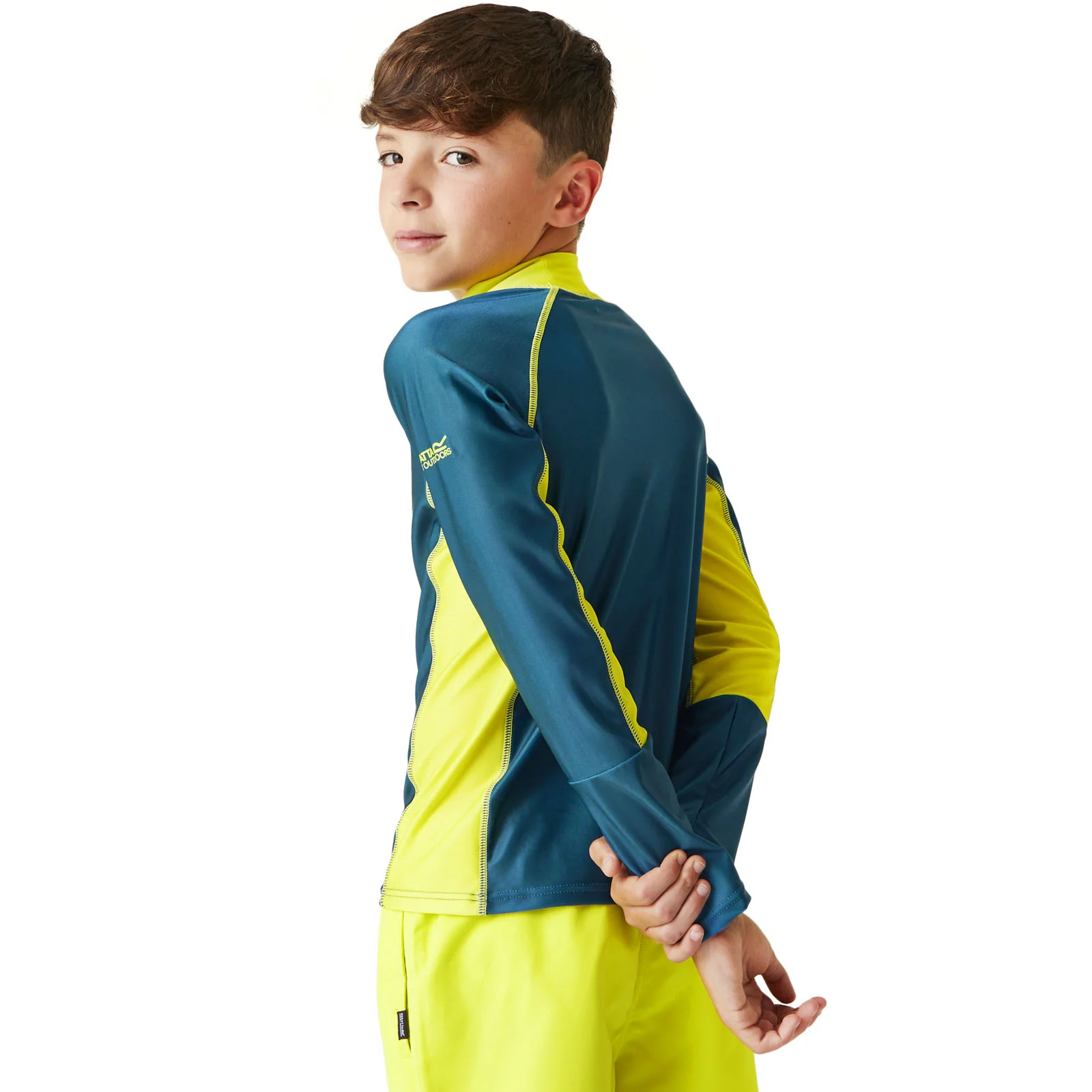Regatta Kids Hoku II Long Sleeve UV Protect Rash Vest - Image 7
