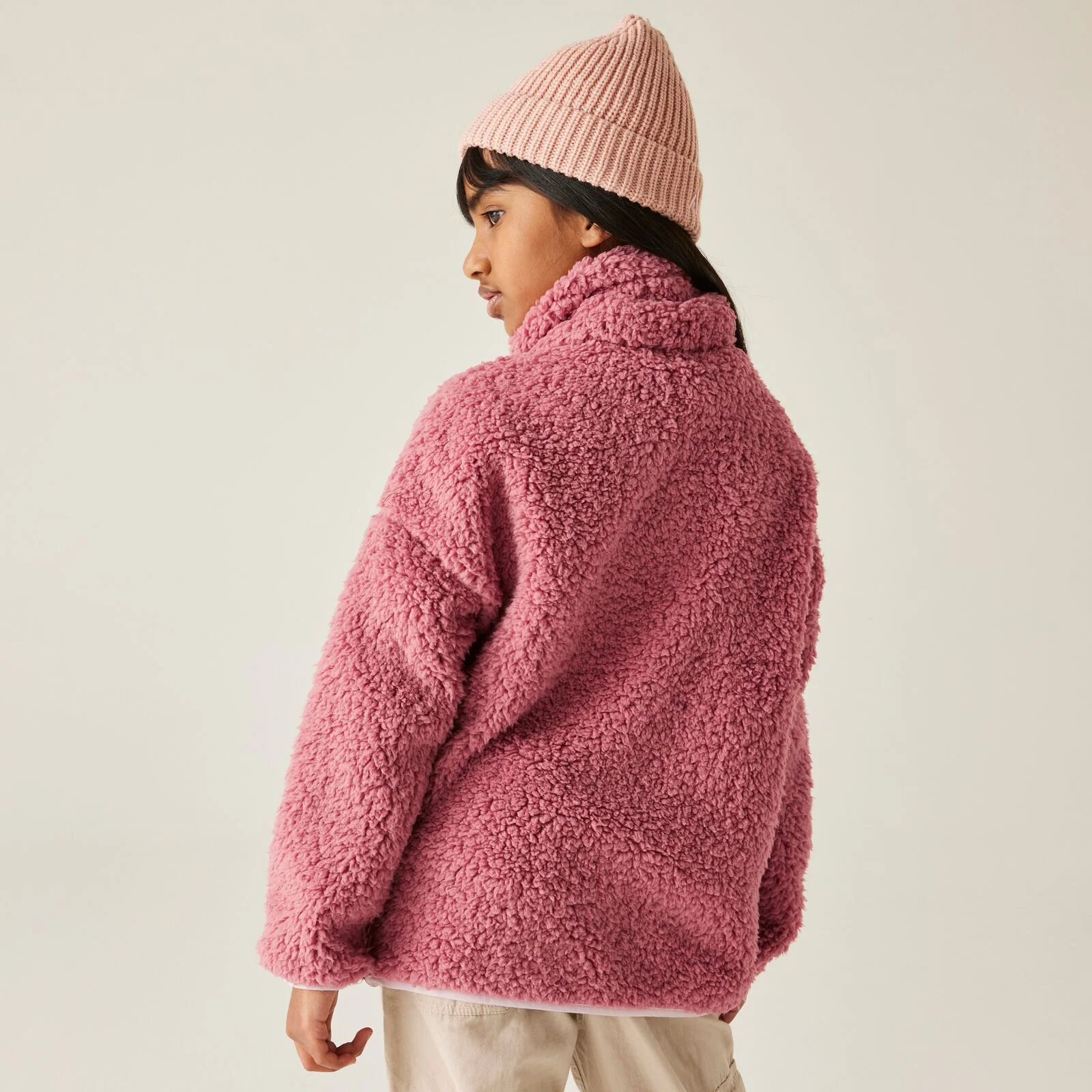 Regatta Kids Kaliza Half Zip Outdoor Fluffy Pullover Fleece - Image 11