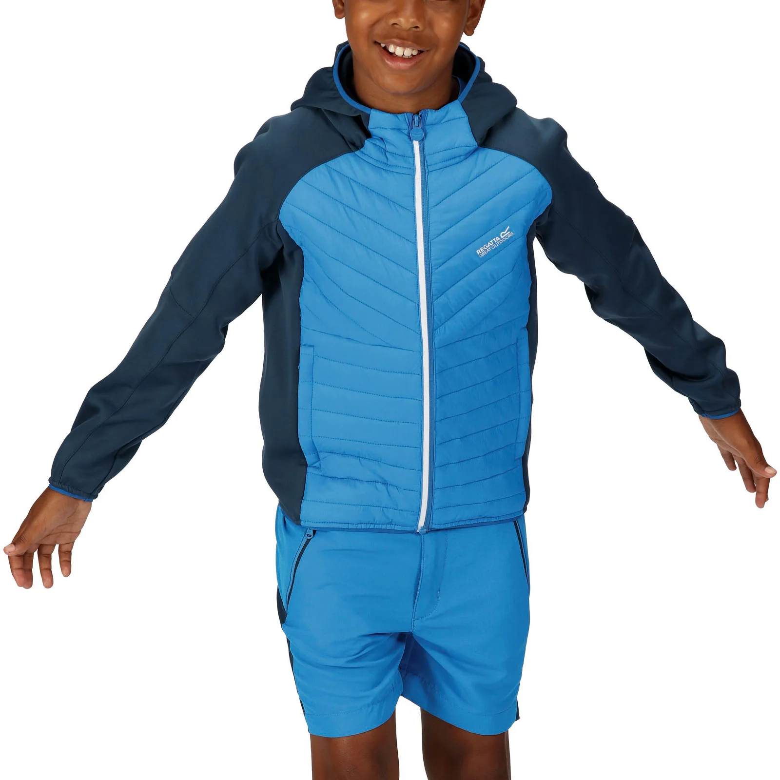 Regatta Kids Kilder Hybrid VI Water Resistant Jacket - Image 21