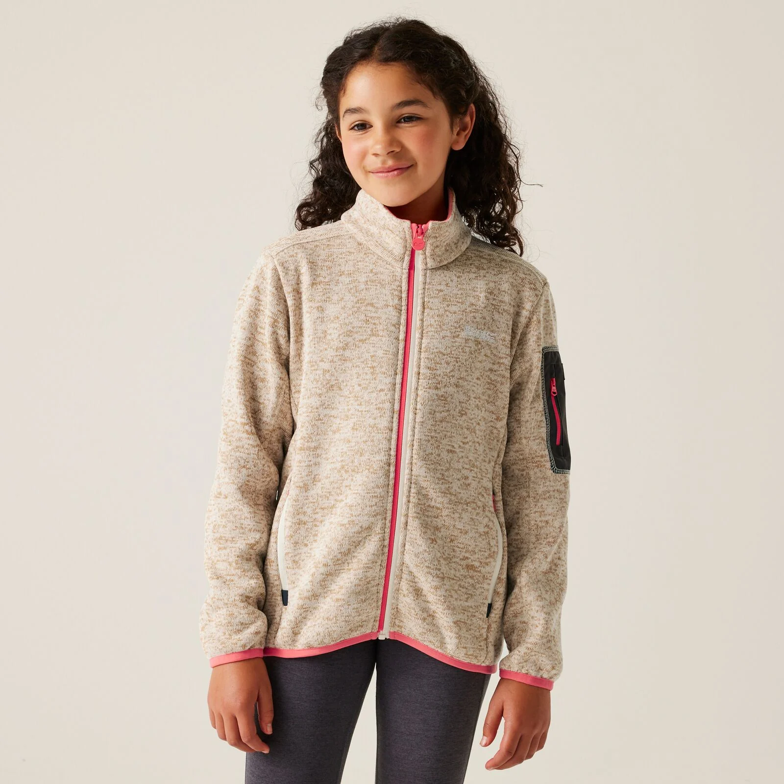 Regatta Kids Newhill Full Zip Fleece - Image 3