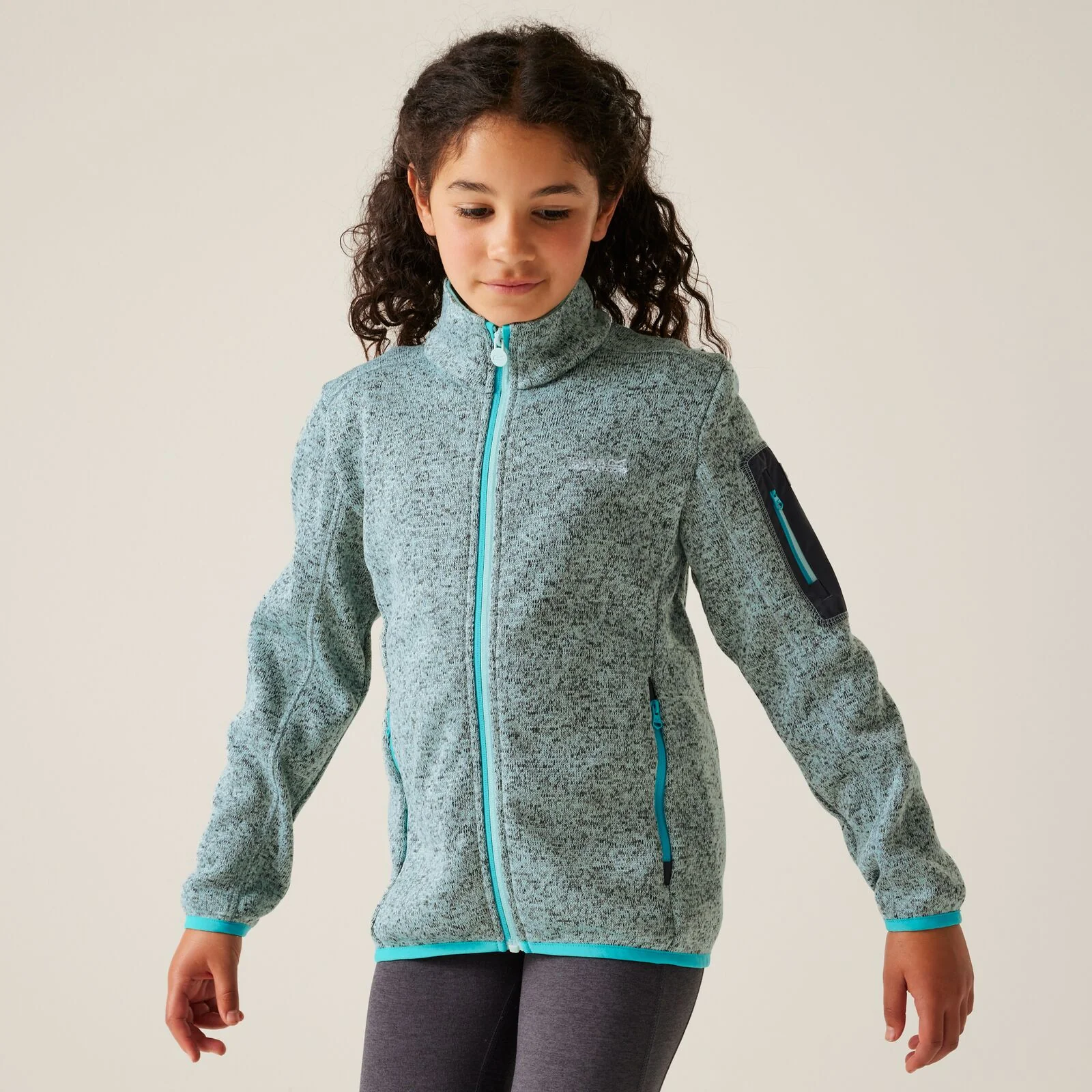 Regatta Kids Newhill Full Zip Fleece - Image 5