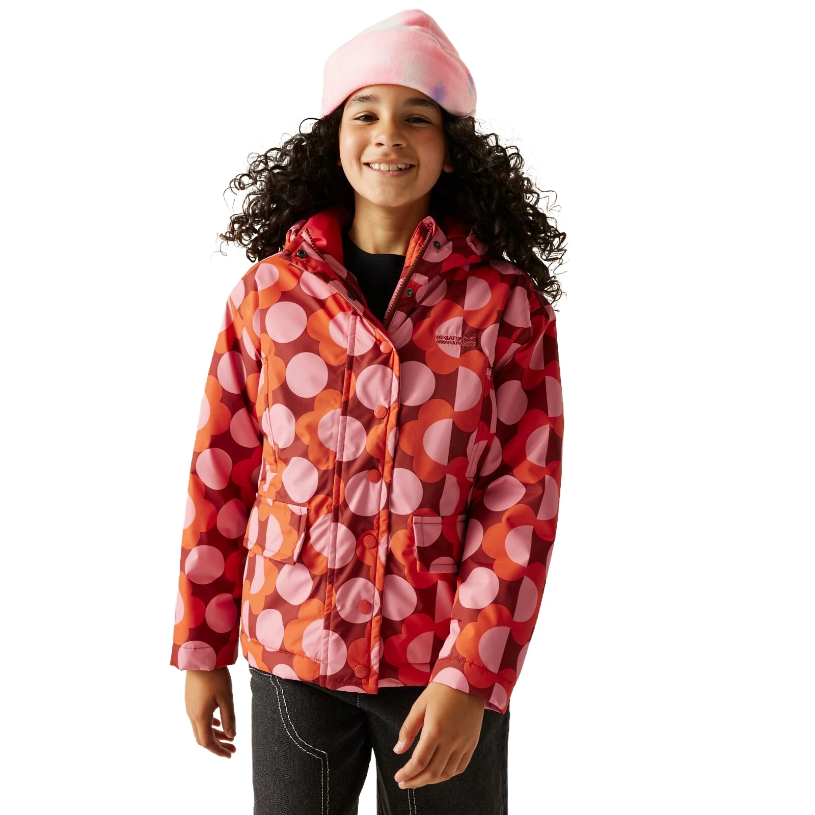 Regatta Kids Orla Girls Waterproof Jacket - Image 2