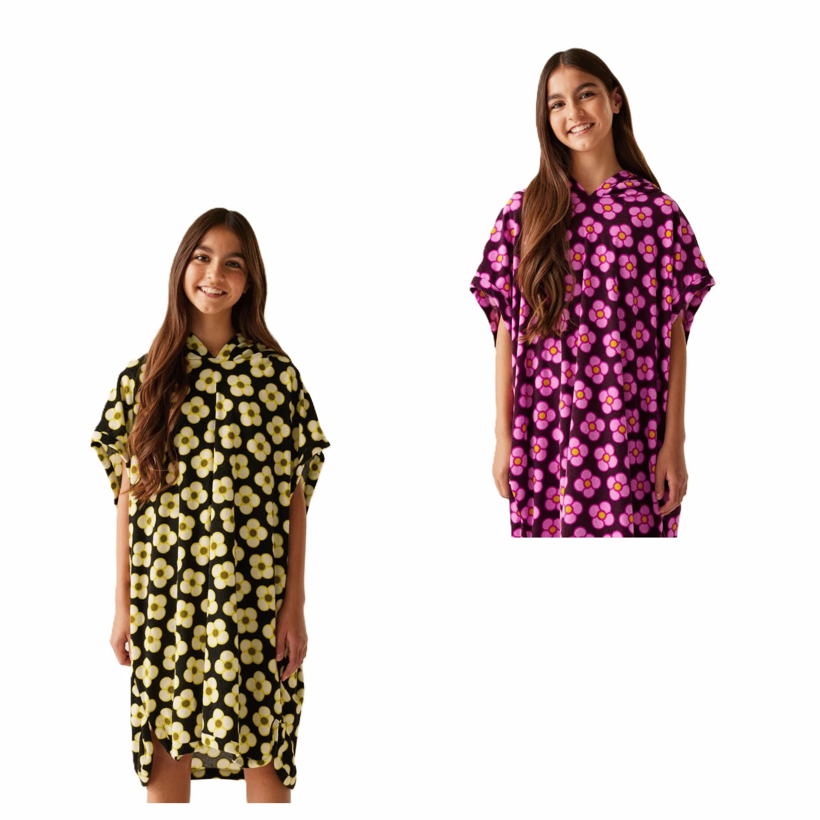 Regatta Kids Orla Kiely Towel Robe Poncho