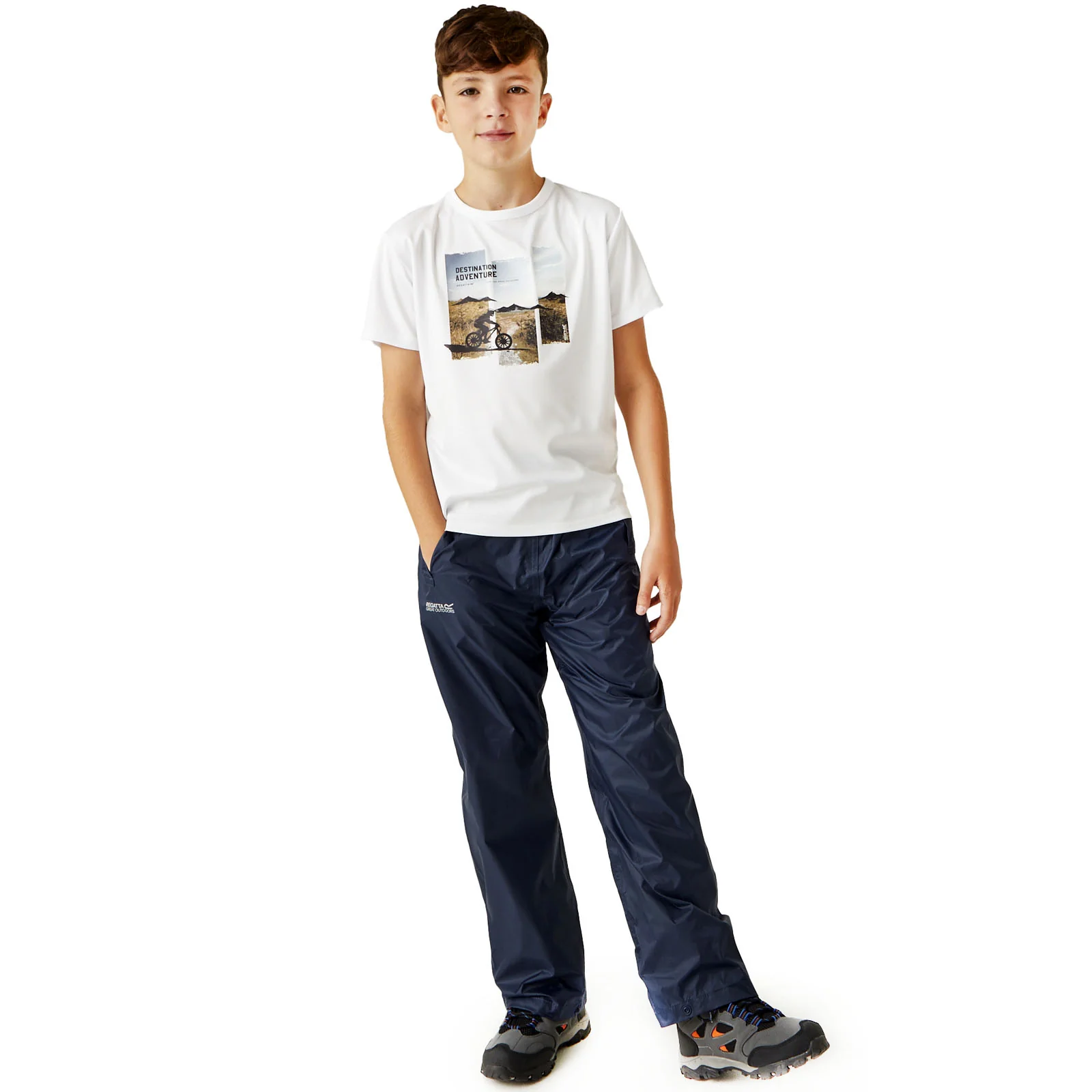 Regatta Kids Pack It Waterproof Overtrousers - Image 8