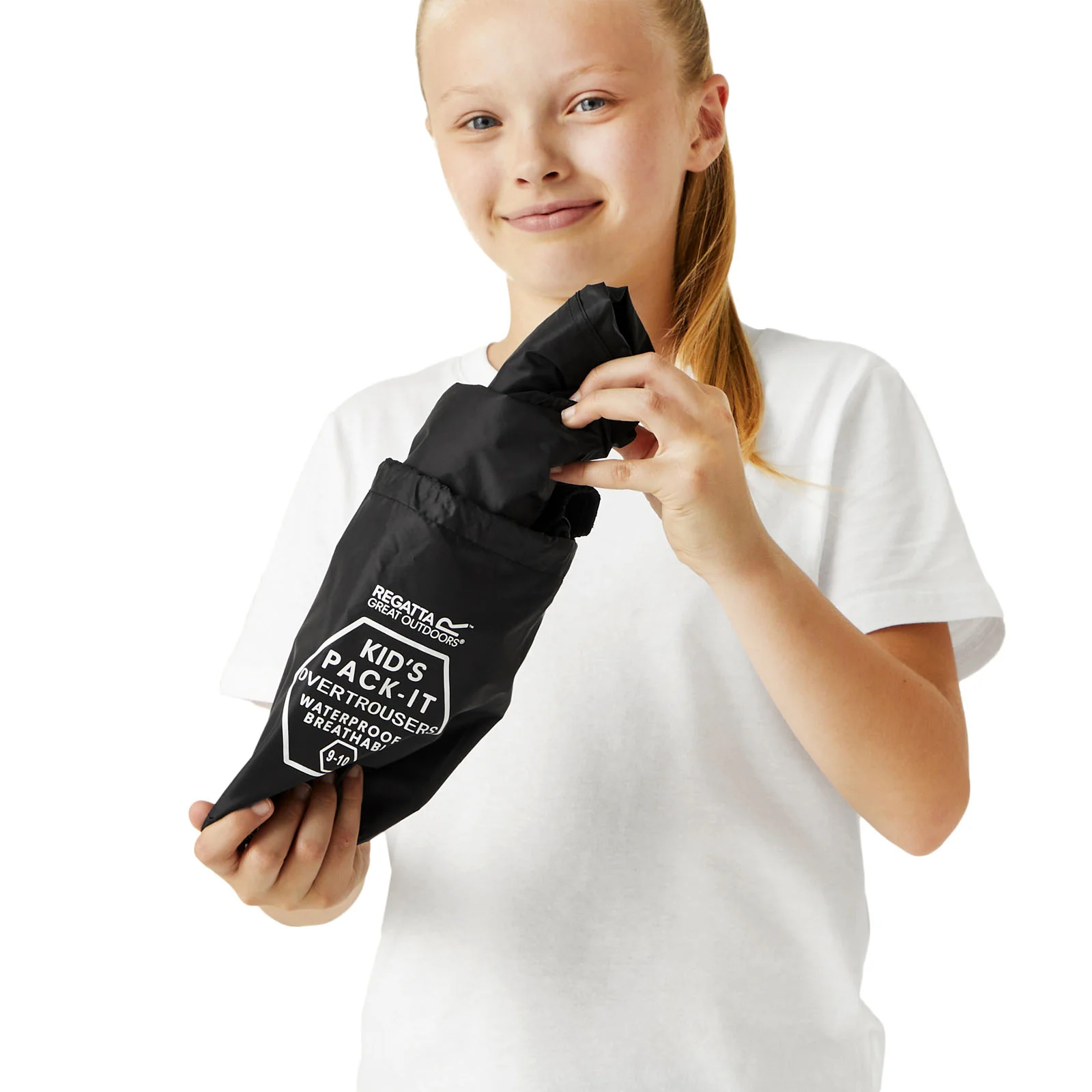 Regatta Kids Pack It Waterproof Overtrousers - Image 9