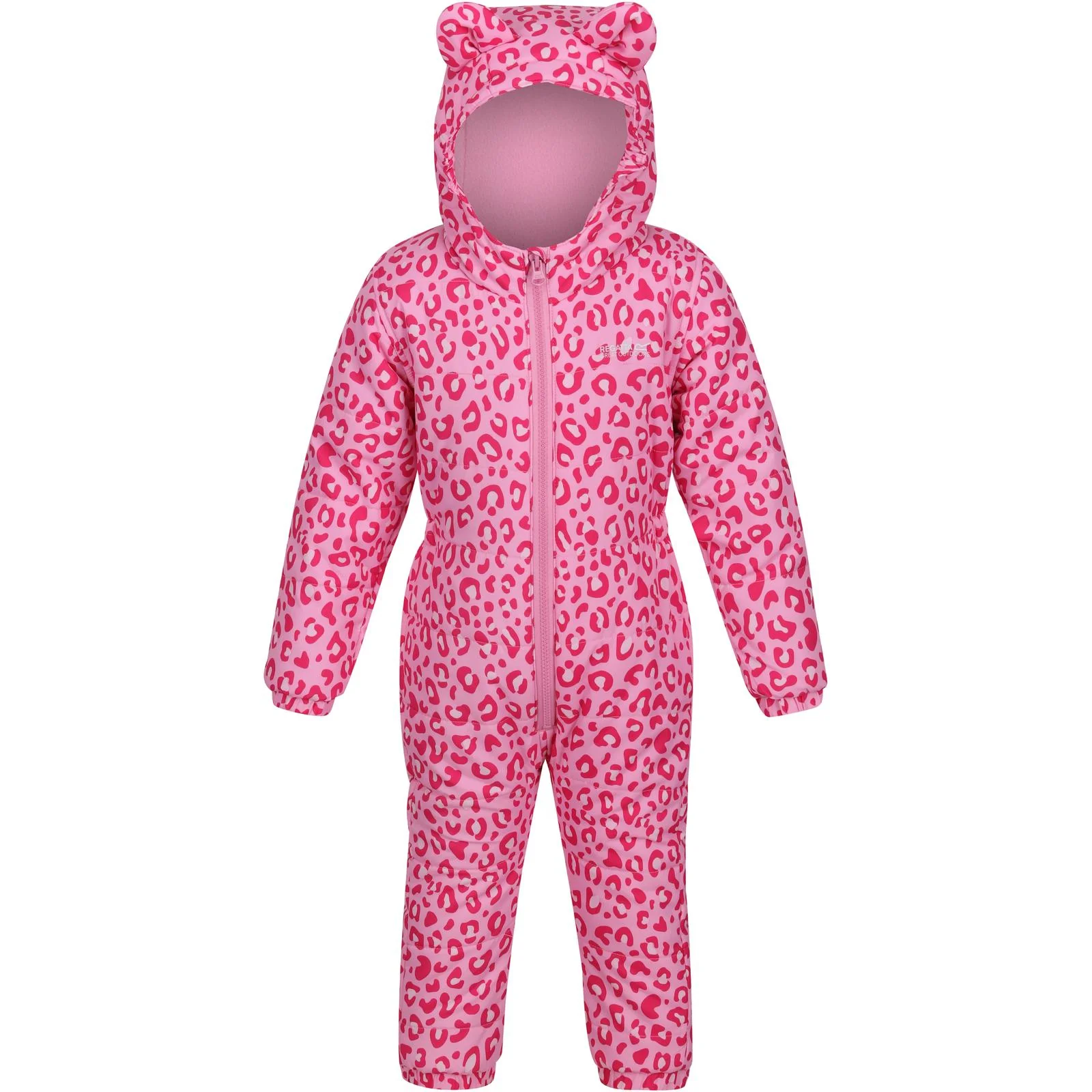 Regatta Kids Penrose Fullzip Insulated Fleece Lined Hood Puddle Suit - Image 31