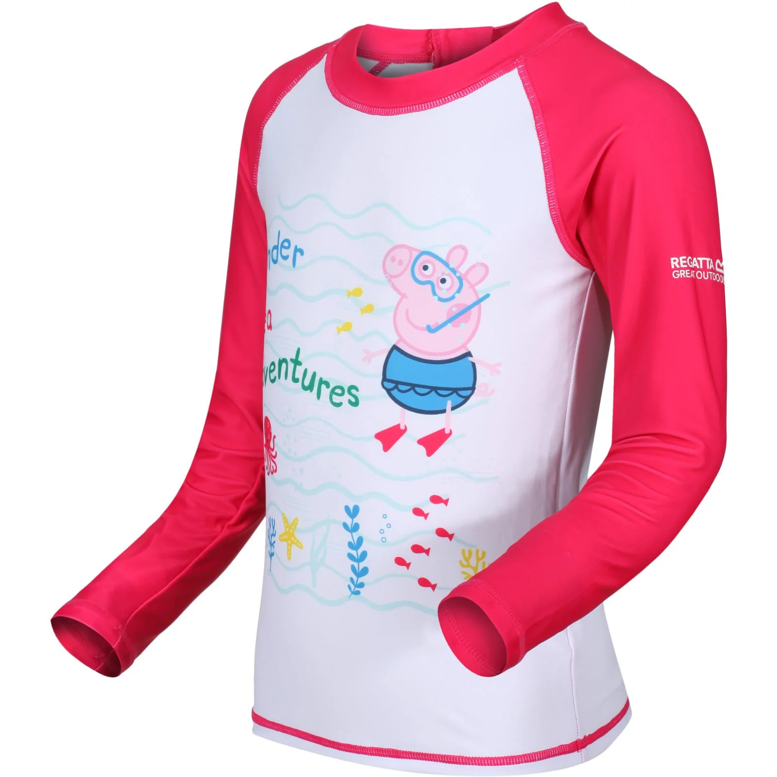 Regatta Kids Peppa Pig Long Sleeve Rash Suit Set - Image 13