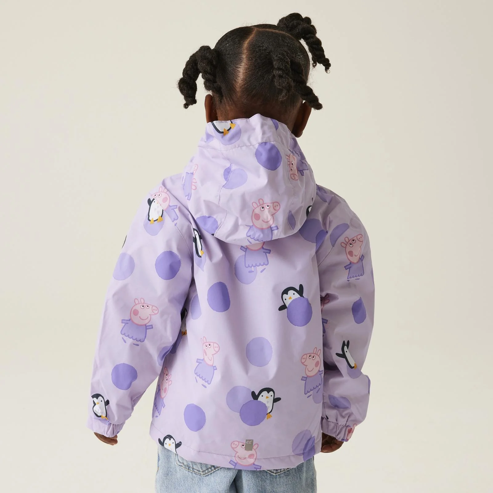 Regatta Kids Peppa Pig Muddy Puddles Waterproof Jacket - Image 15