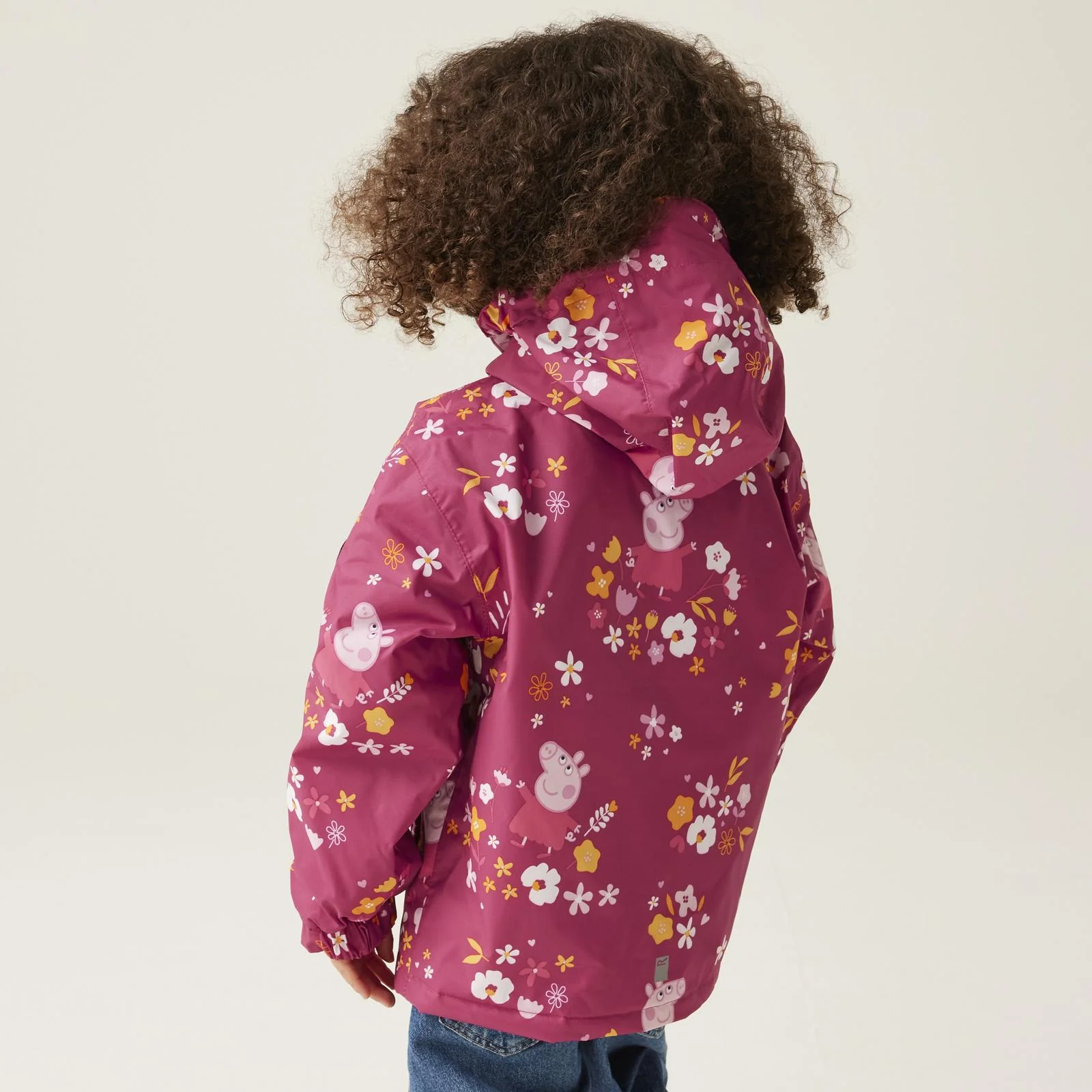 Regatta Kids Peppa Pig Muddy Puddles Waterproof Jacket - Image 17