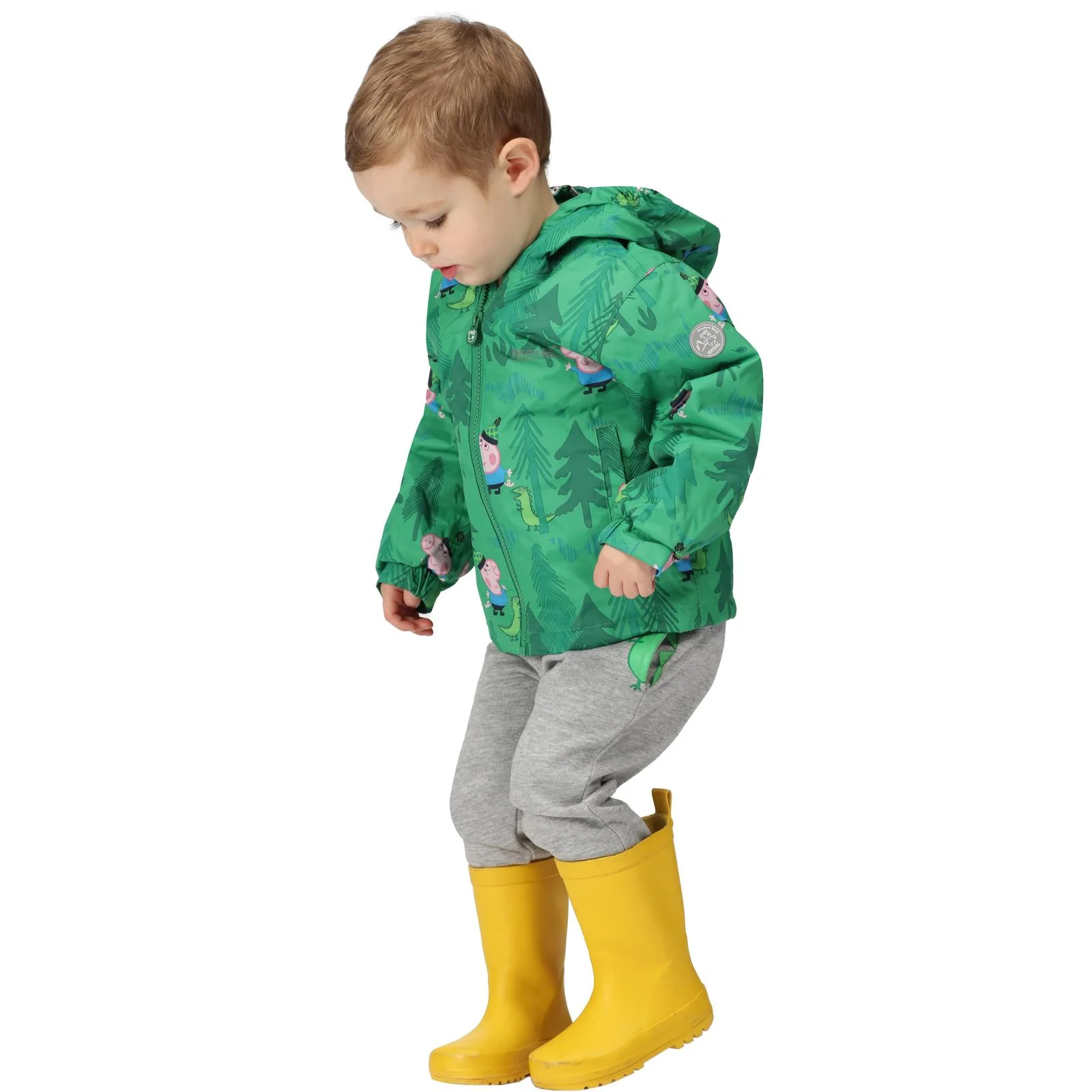 Regatta Kids Peppa Pig Muddy Puddles Waterproof Jacket - Image 21