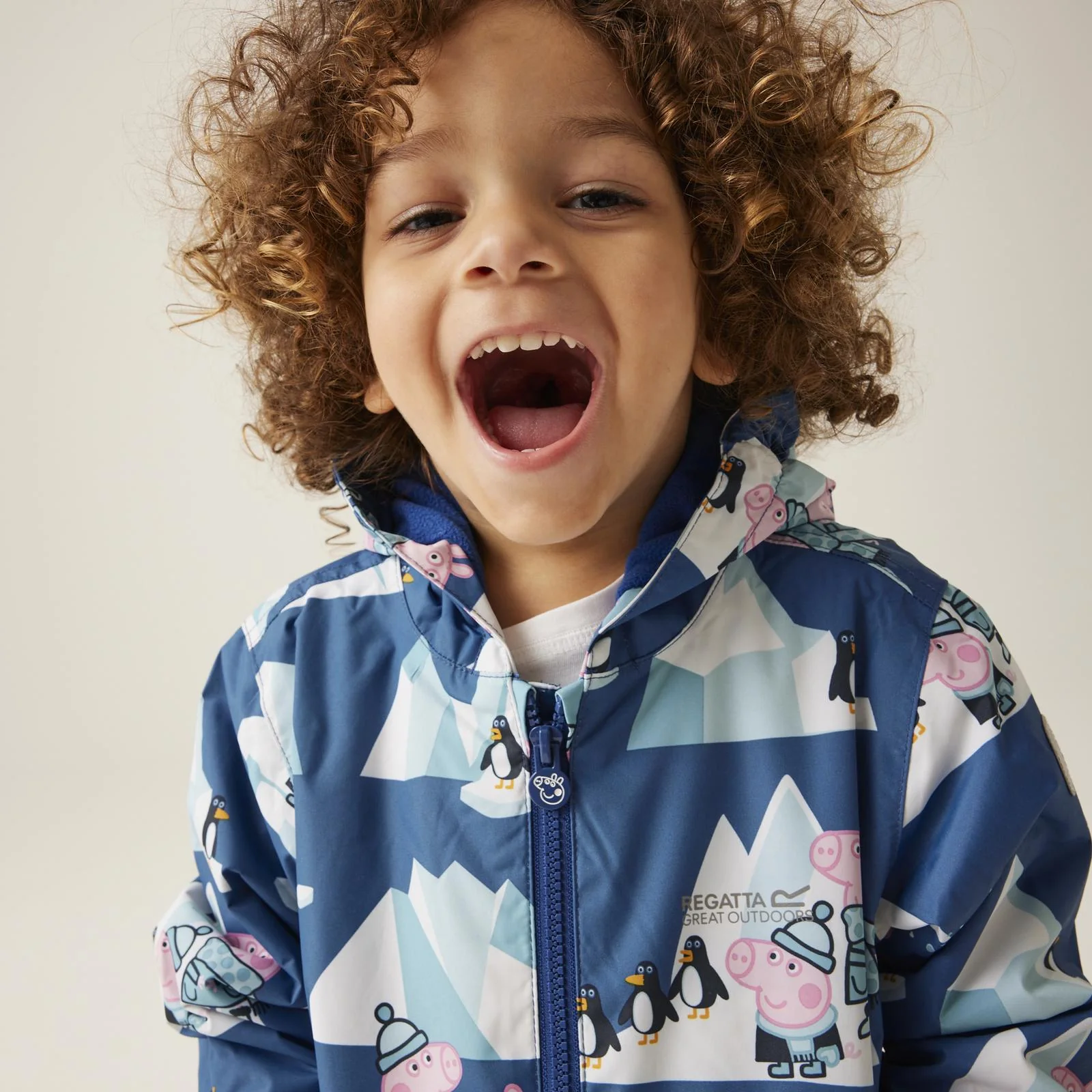 Regatta Kids Peppa Pig Muddy Puddles Waterproof Jacket - Image 27