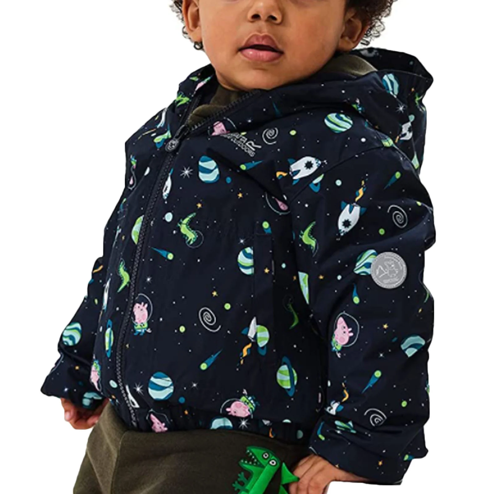 Regatta Kids Peppa Pig Muddy Puddles Waterproof Jacket - Image 3