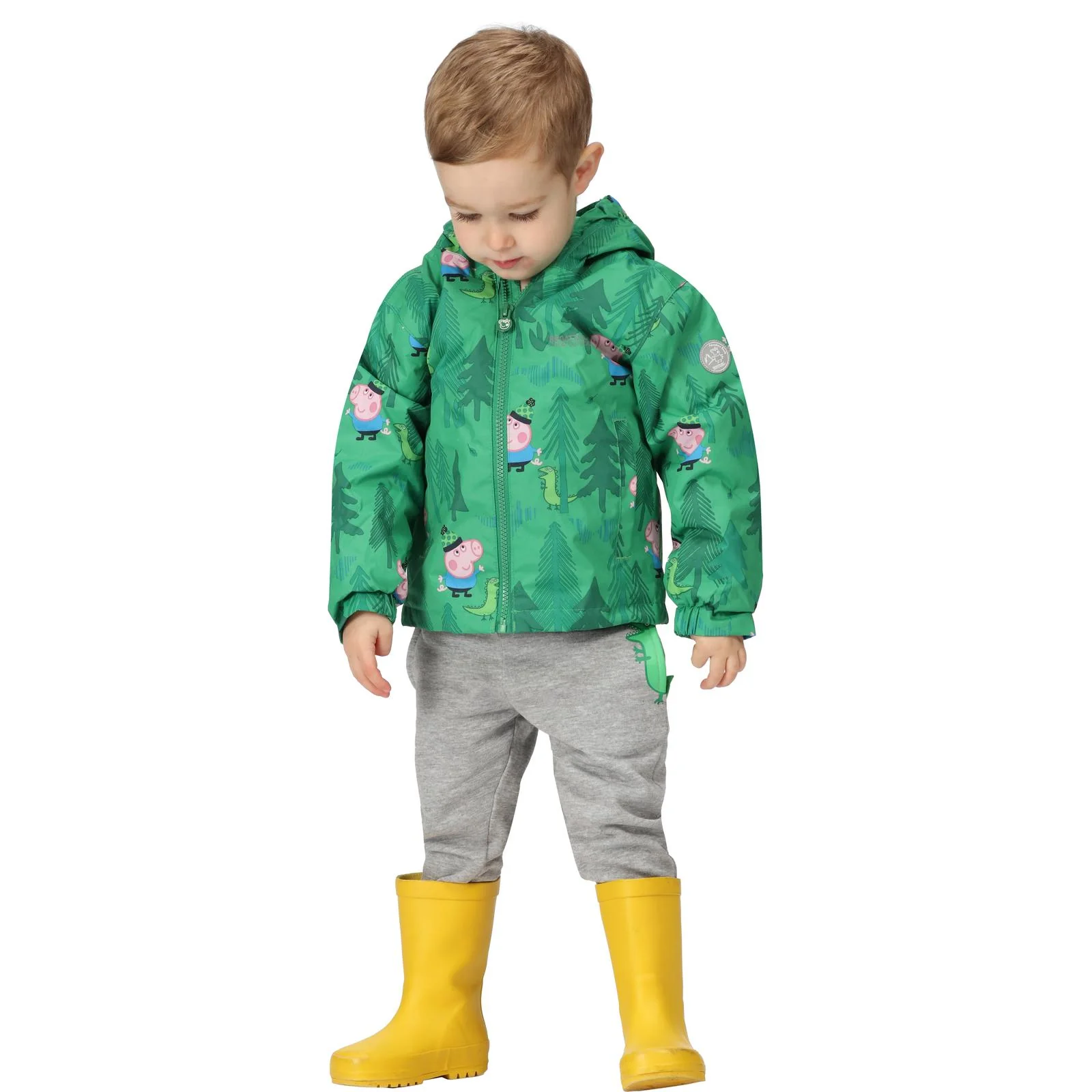 Regatta Kids Peppa Pig Muddy Puddles Waterproof Jacket - Image 30