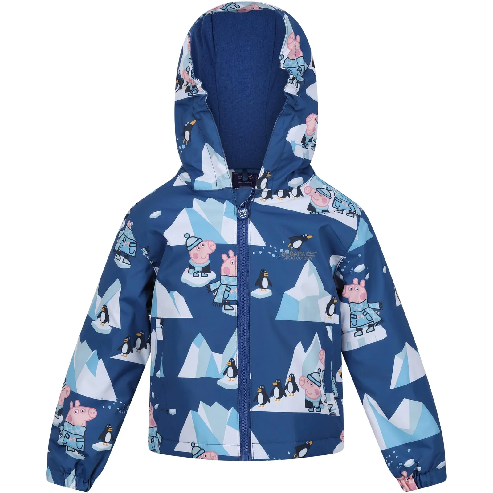 Regatta Kids Peppa Pig Muddy Puddles Waterproof Jacket - Image 35
