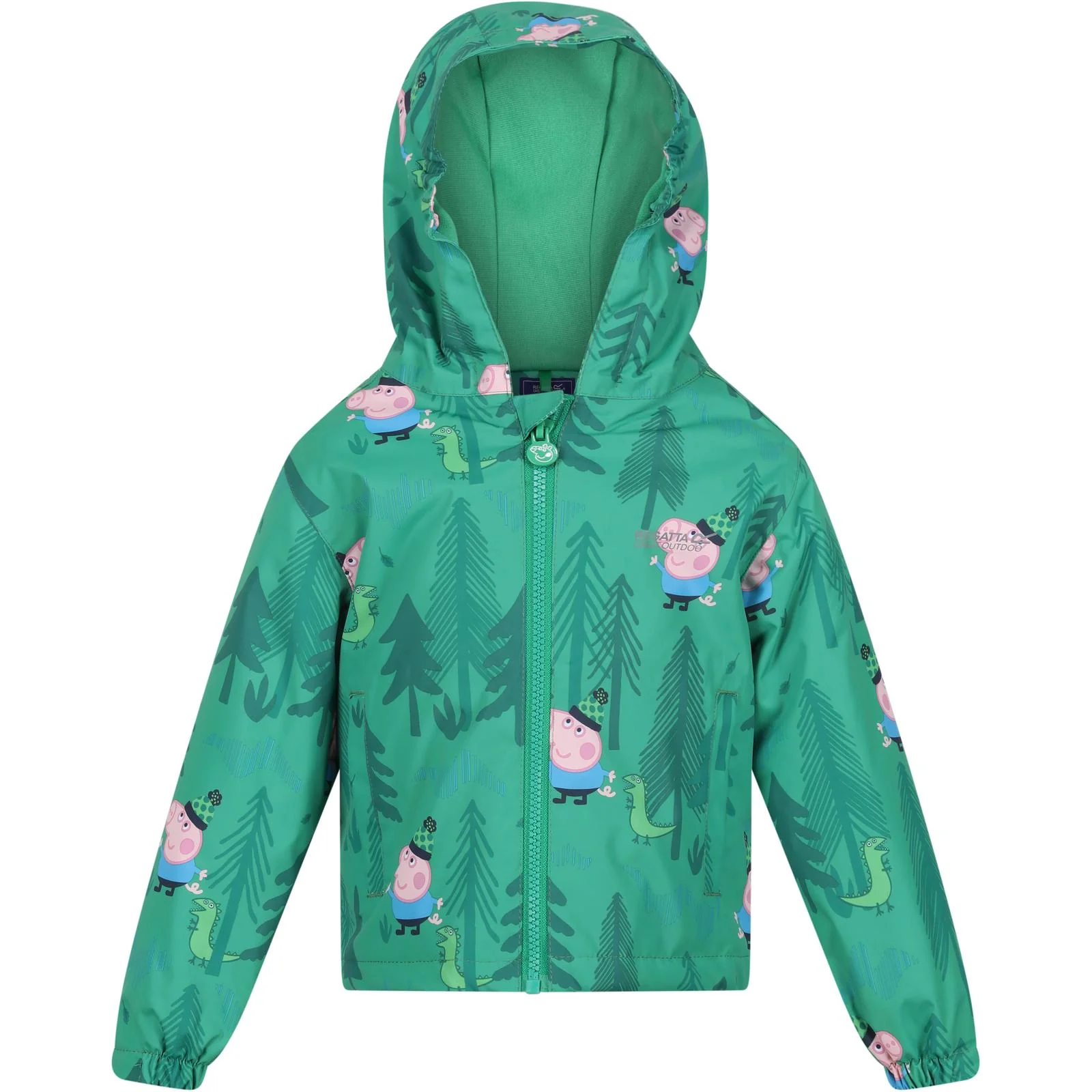 Regatta Kids Peppa Pig Muddy Puddles Waterproof Jacket - Image 38