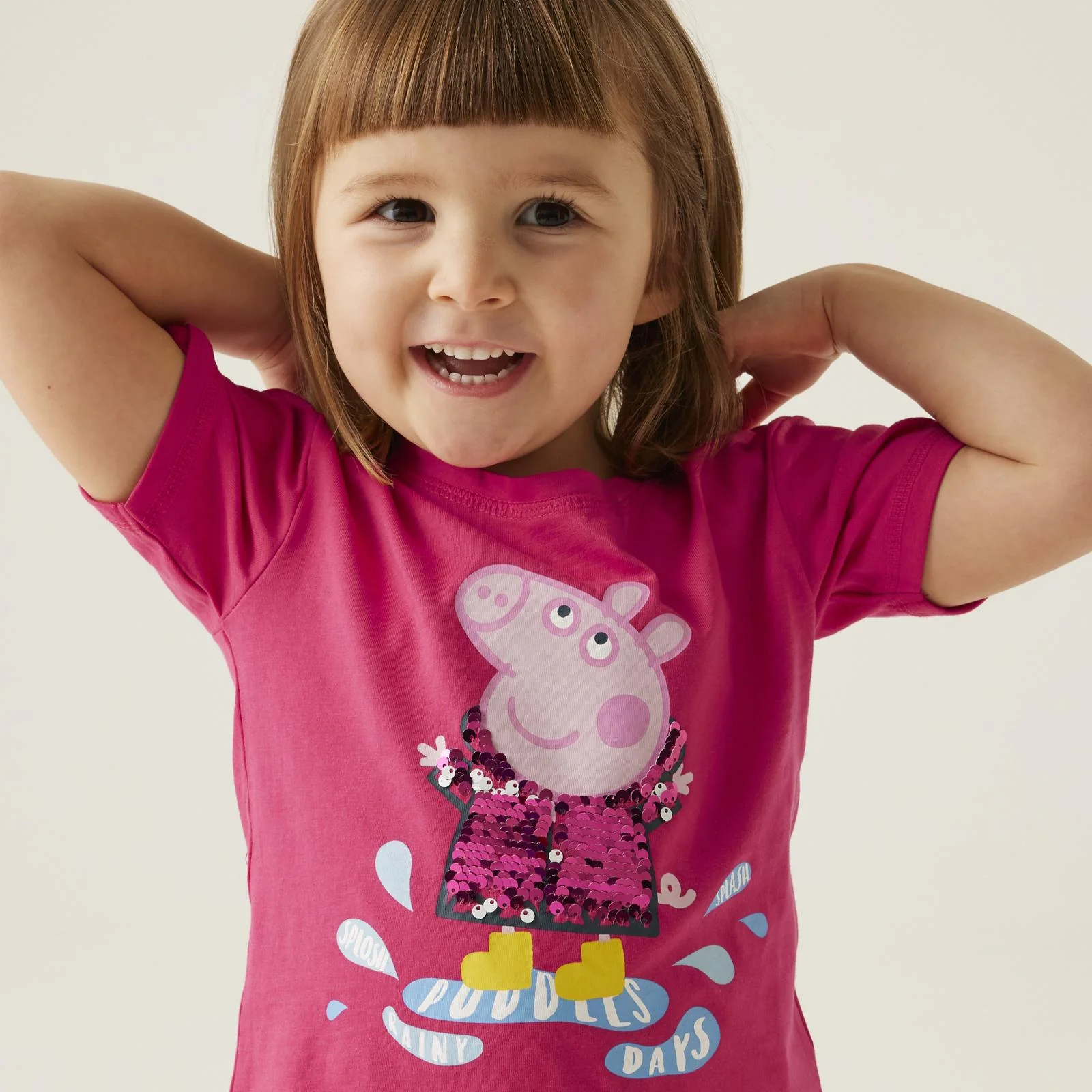 Regatta Kids Peppa Pig Printed Crew Neck T-Shirt - Image 22