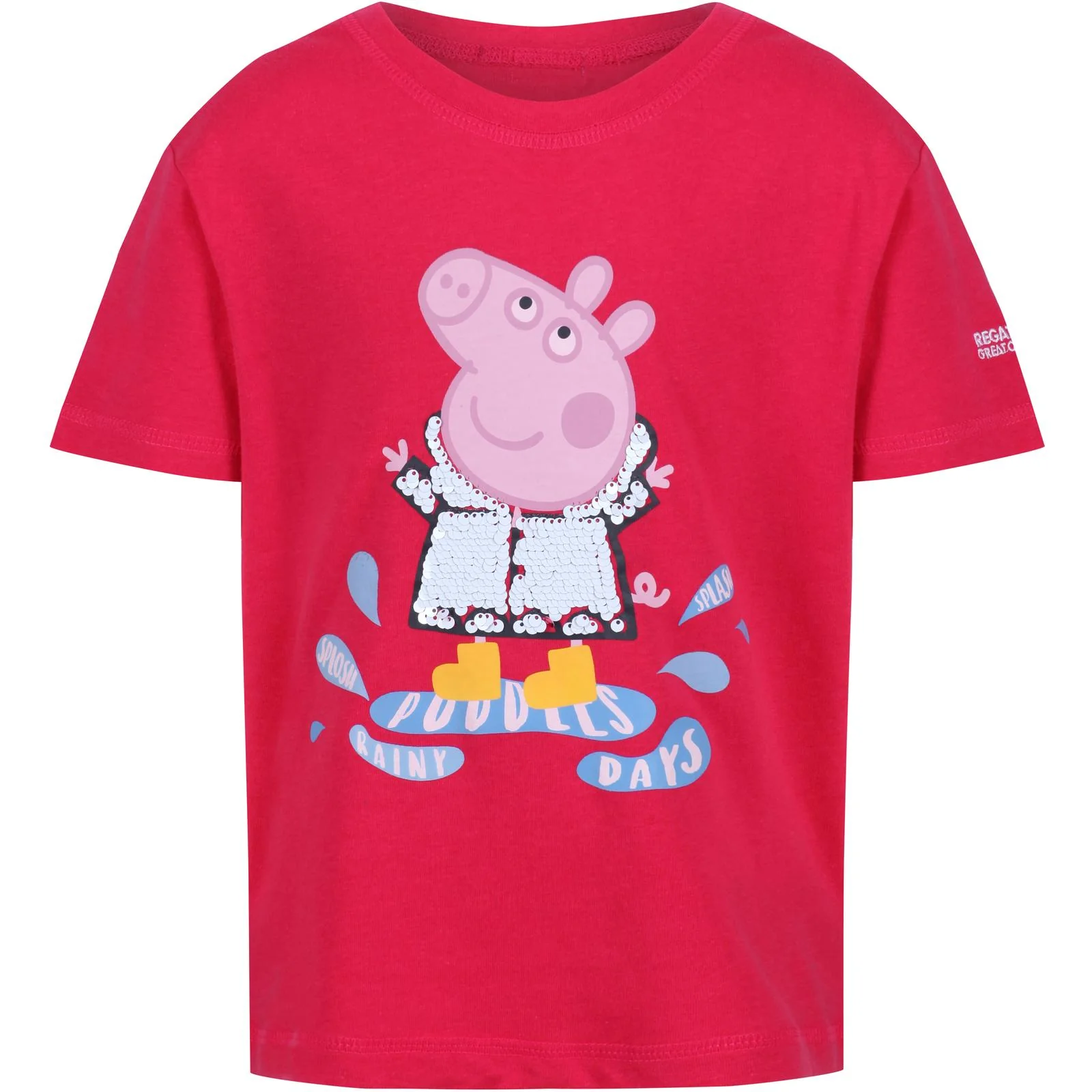Regatta Kids Peppa Pig Printed Crew Neck T-Shirt - Image 30