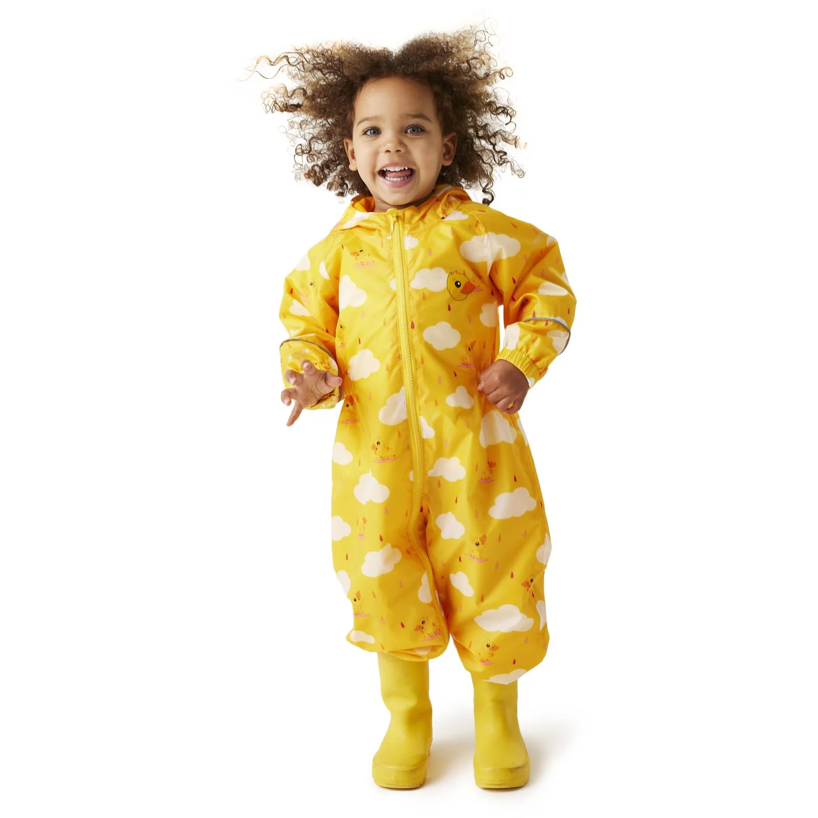 Regatta Kids Pobble Waterproof Puddle Suit - Image 4
