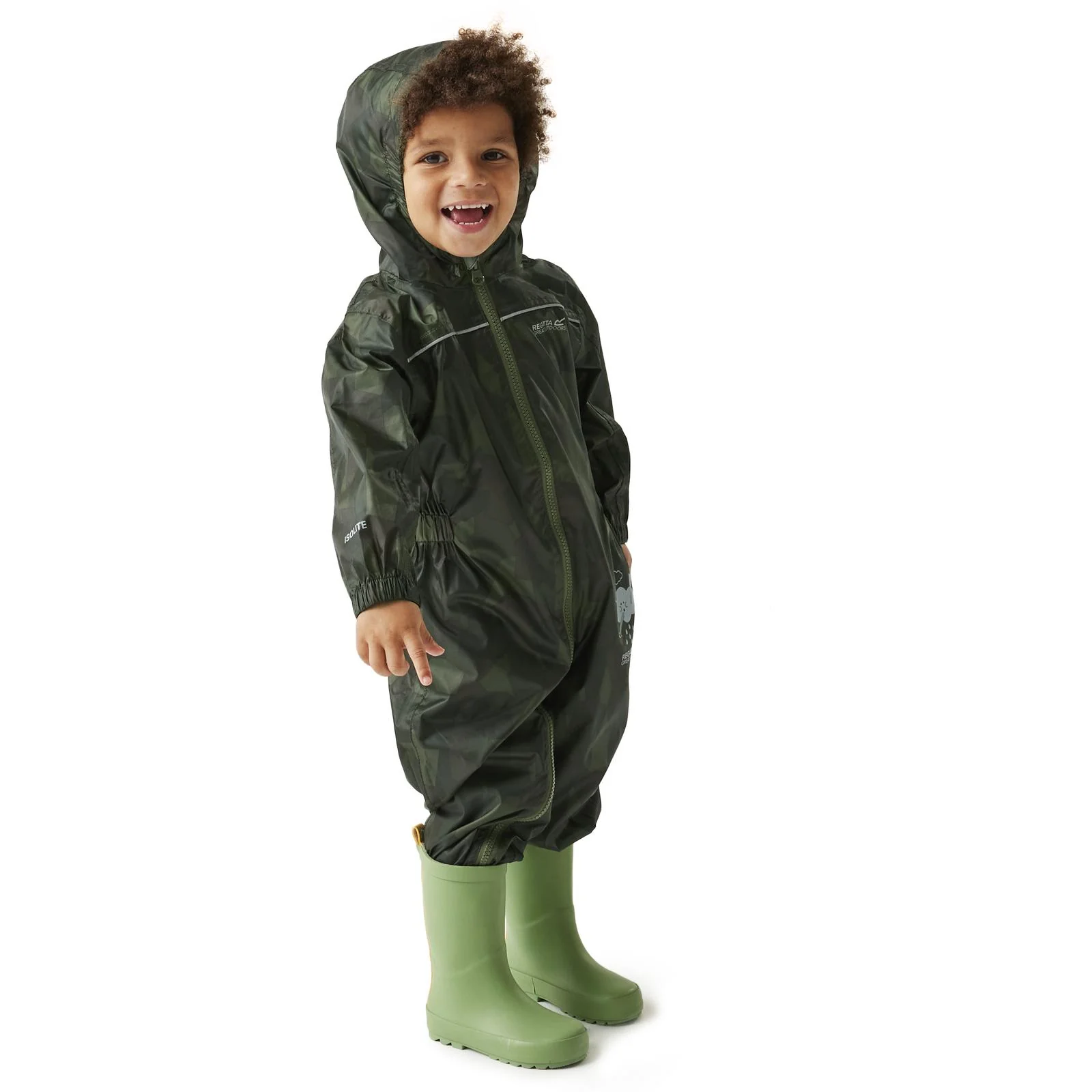 Regatta Kids Puddle IV Waterproof Puddle Suit - Image 16