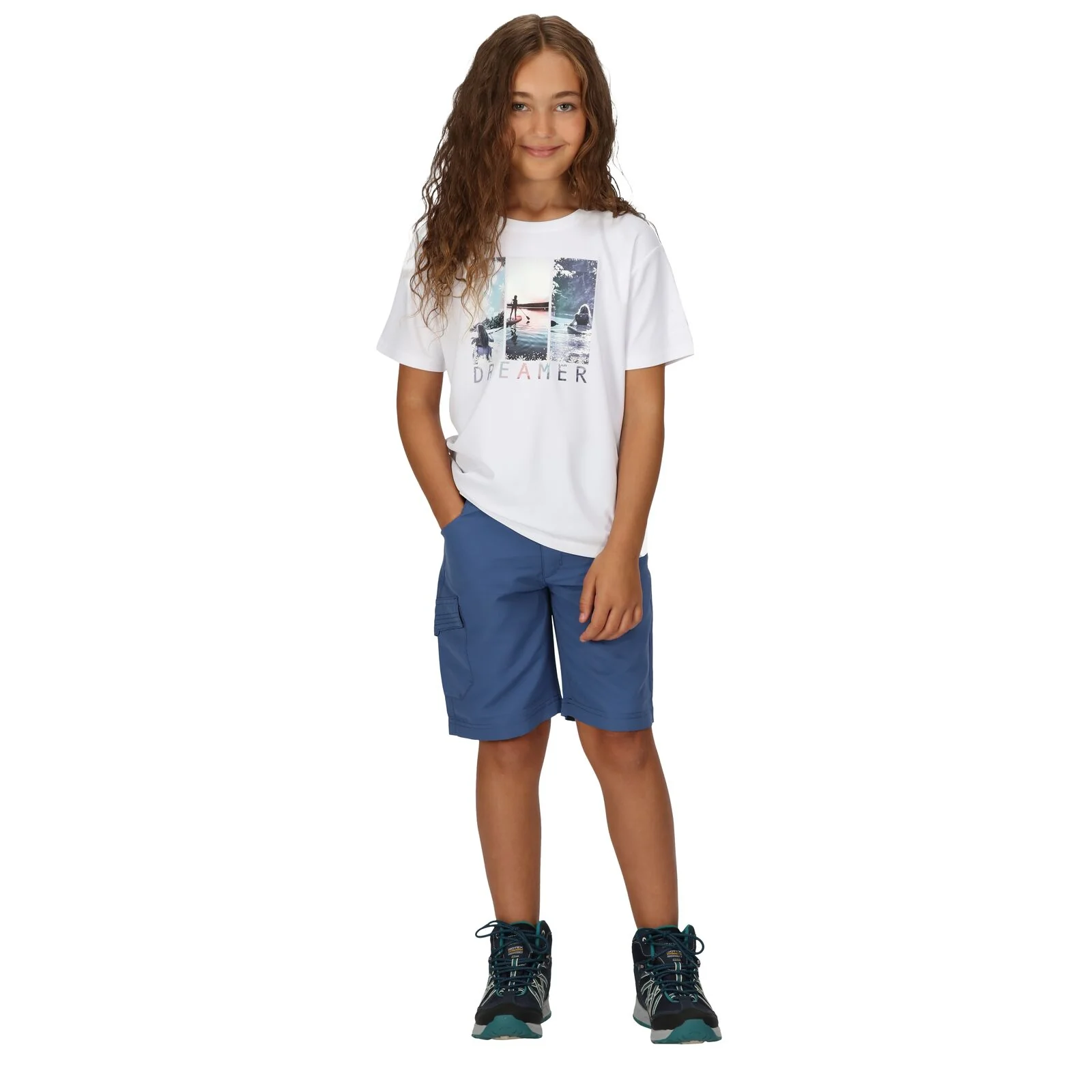 Regatta Kids Sorcer II Cargo Walking Shorts - Image 34