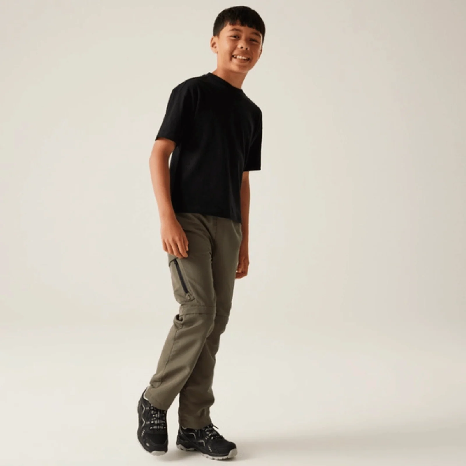 Regatta Kids Sorcer Zip Off Walking Trousers - Image 6