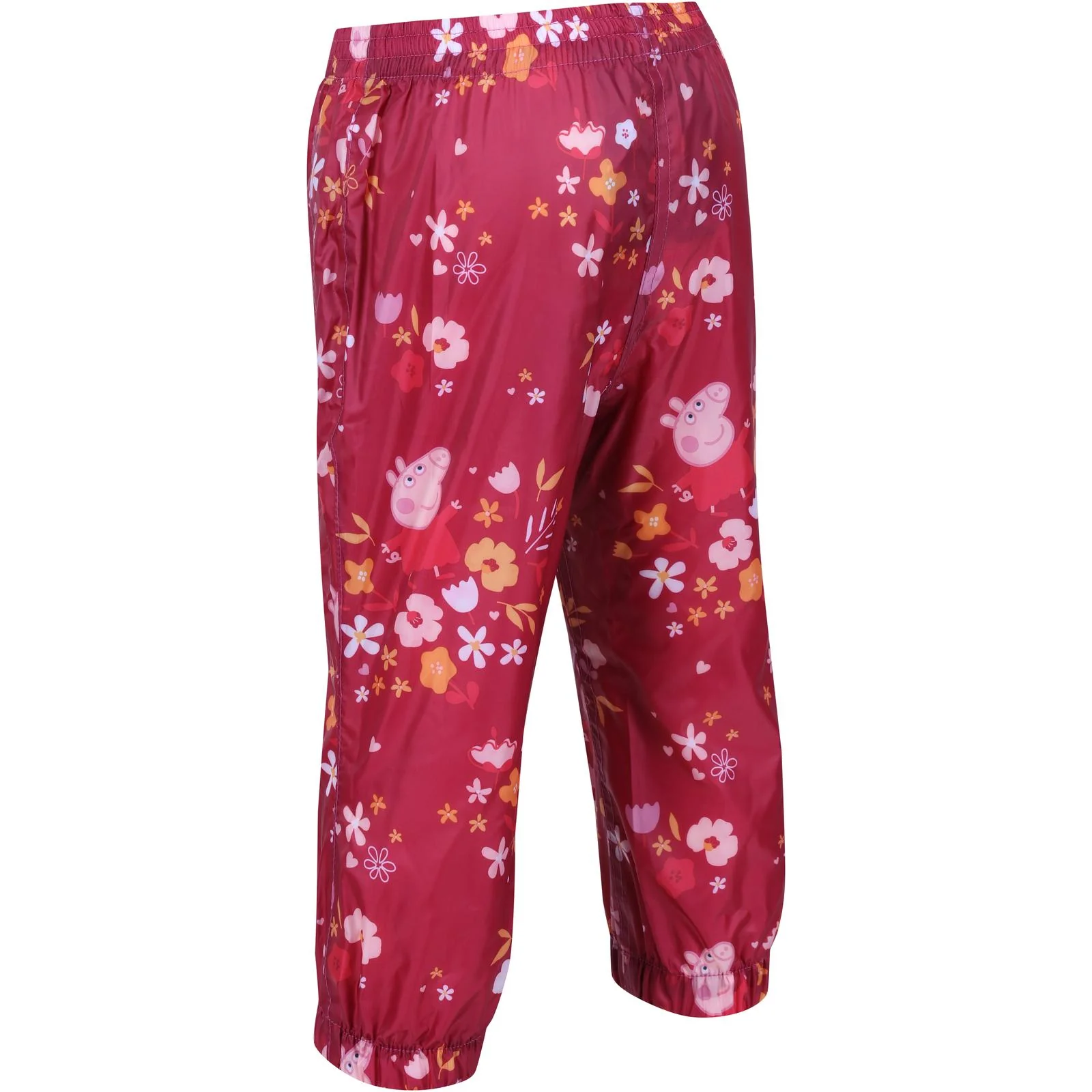 Regatta Kids Peppa Pig Pack-It Waterproof Overtrousers - Image 32