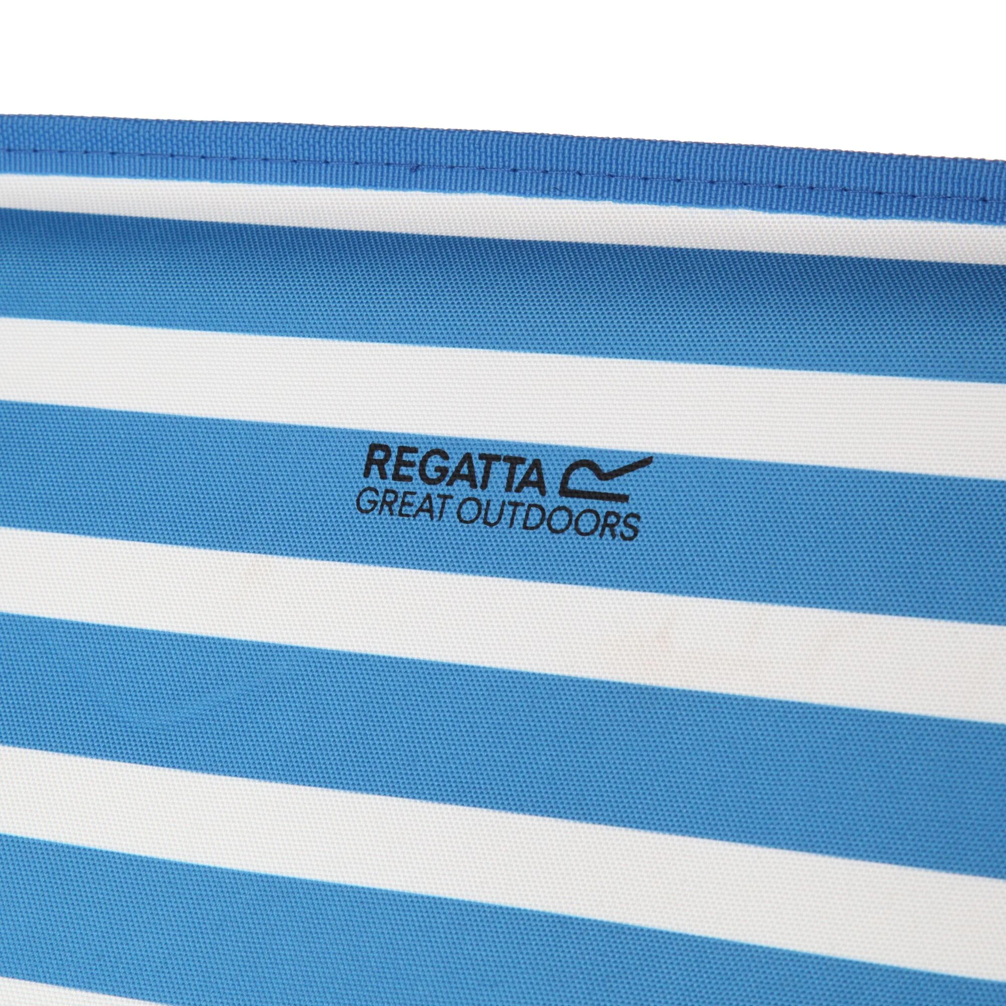 Regatta Kruza Beach Lounger - French Blue/Wht - One Size - Image 5
