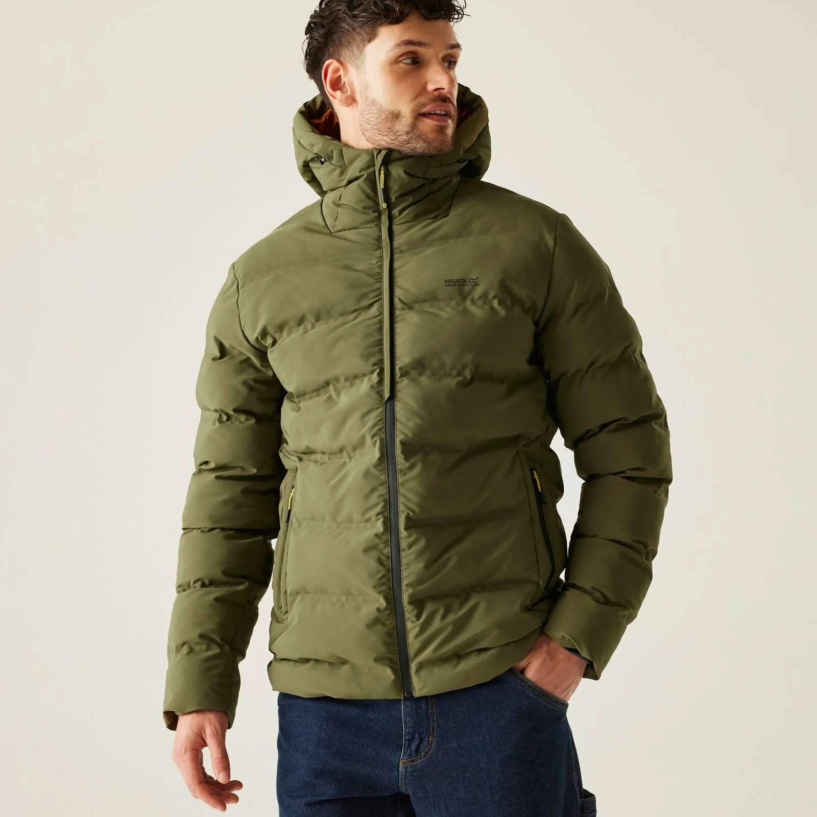 Regatta Mens Altoro Thermal Breathable Hooded Padded Jacket - Image 12
