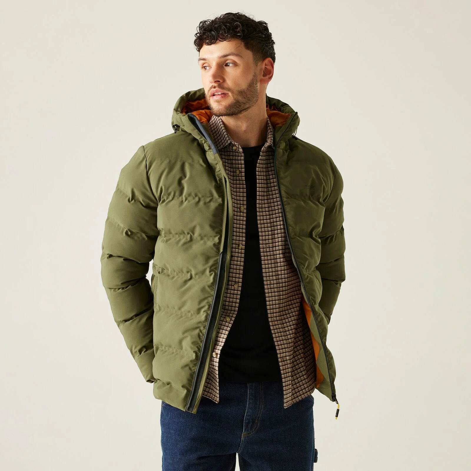 Regatta Mens Altoro Thermal Breathable Hooded Padded Jacket - Image 3