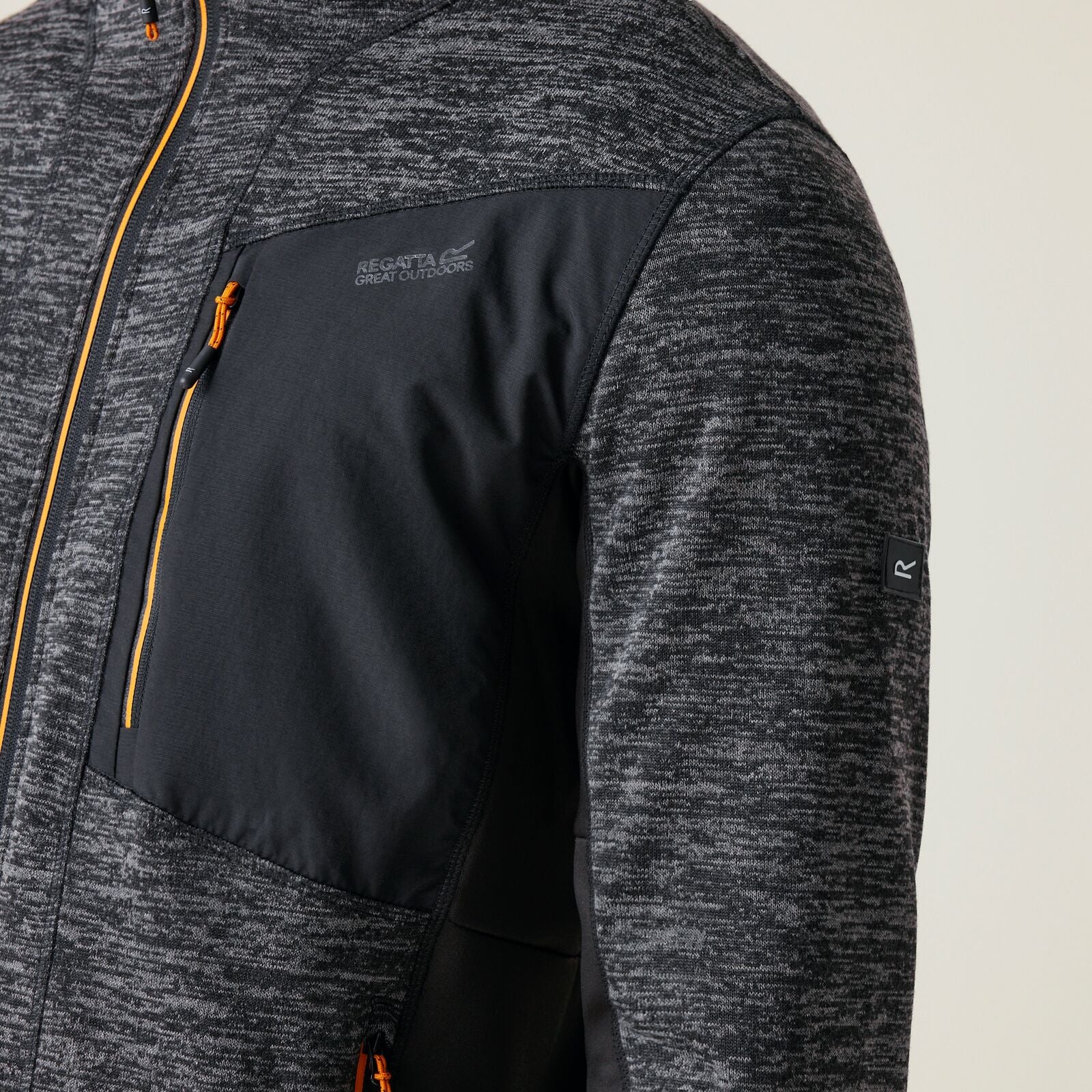 Regatta Mens Alven Hooded Full Zip Fleece - Image 17