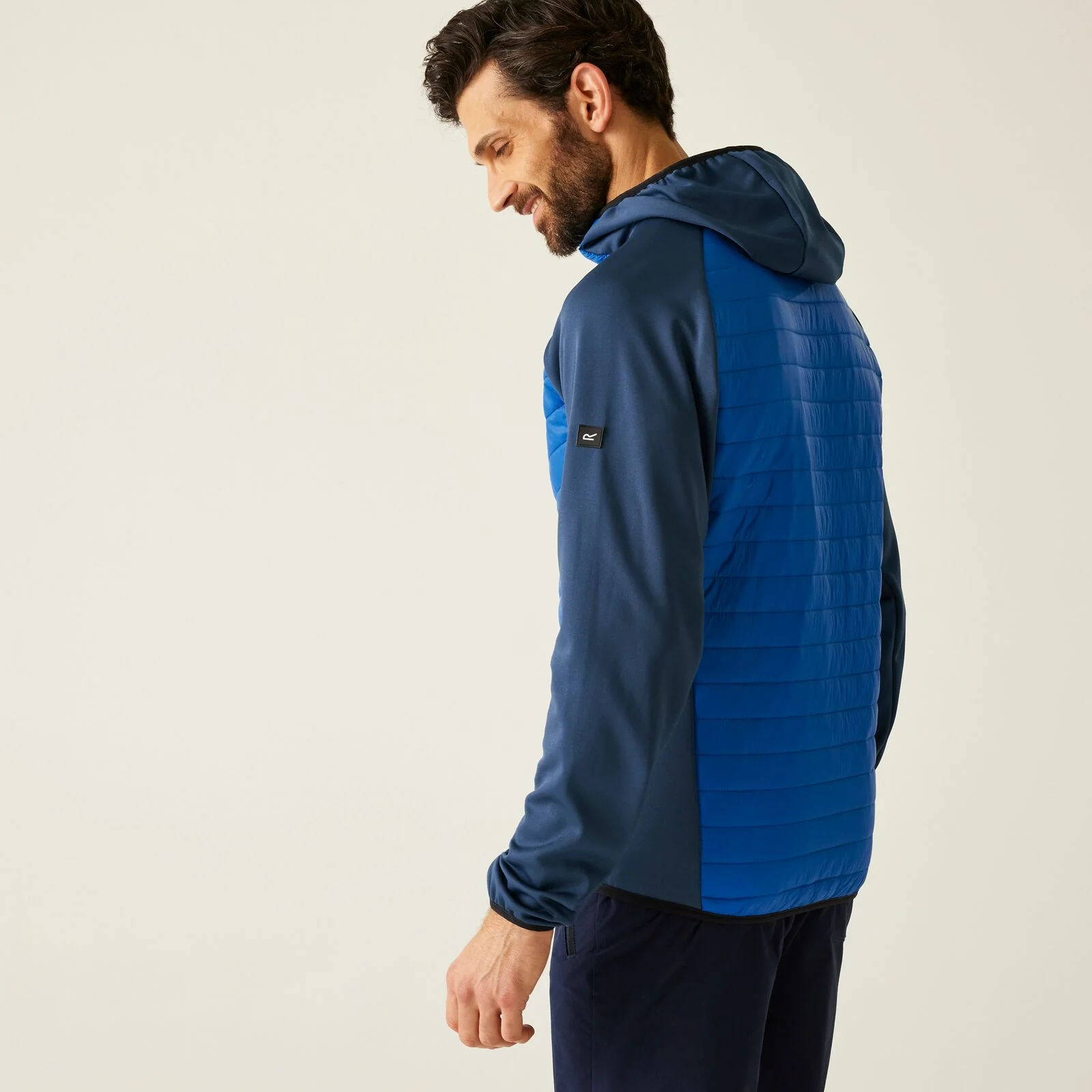 Regatta Mens Andreson Hybrid Hooded Padded Jacket - Image 16
